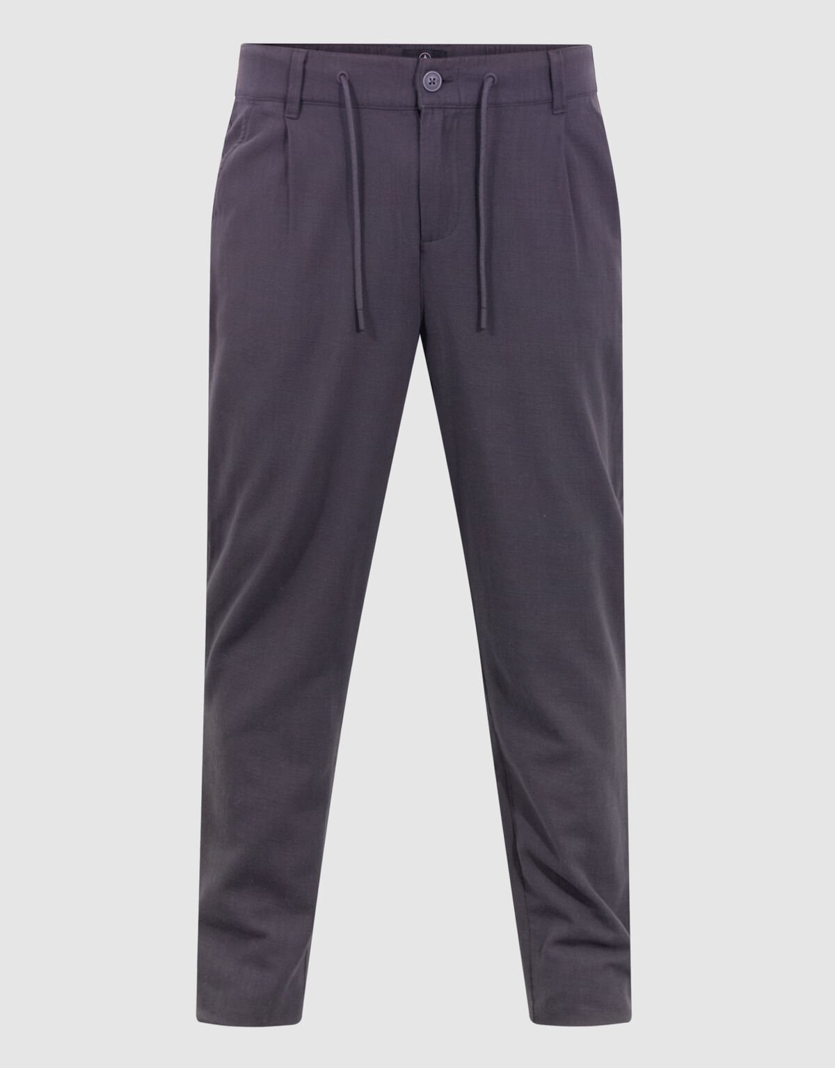 Struktur Regular Fit Hose Dunkelgrau SHOEBY MEN