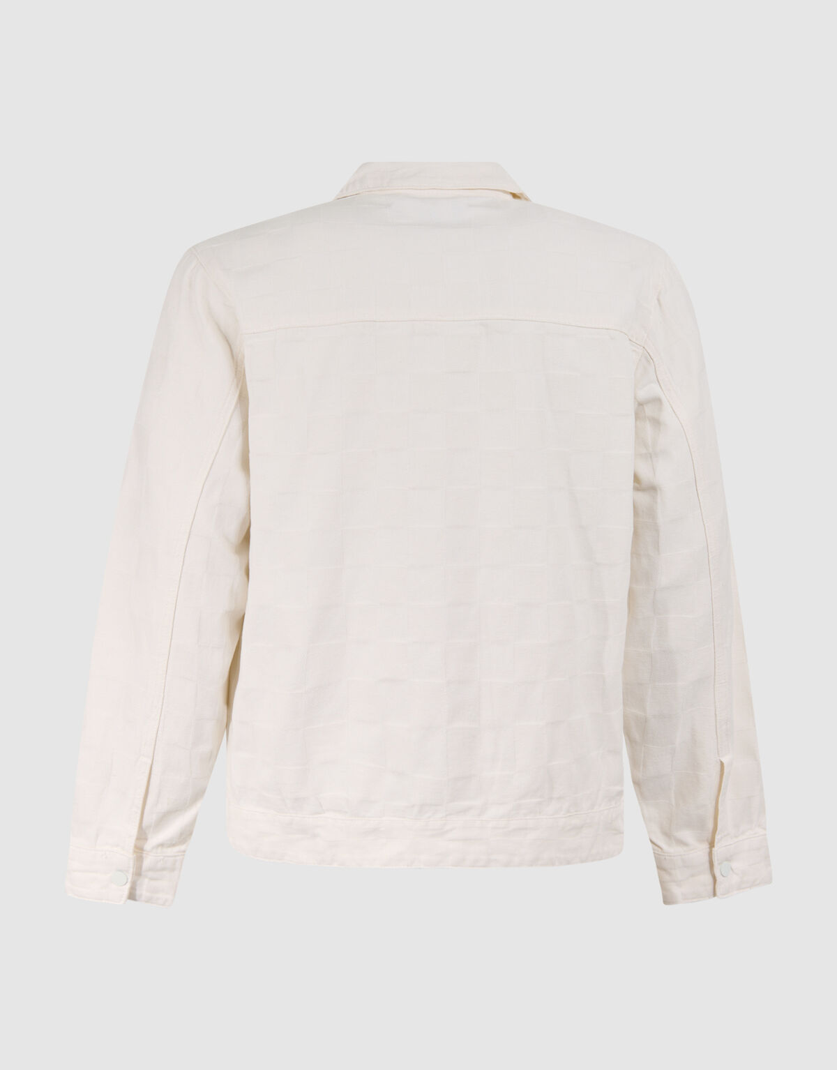 Denim Block Jacquard Jacke Off White SHOEBY MEN