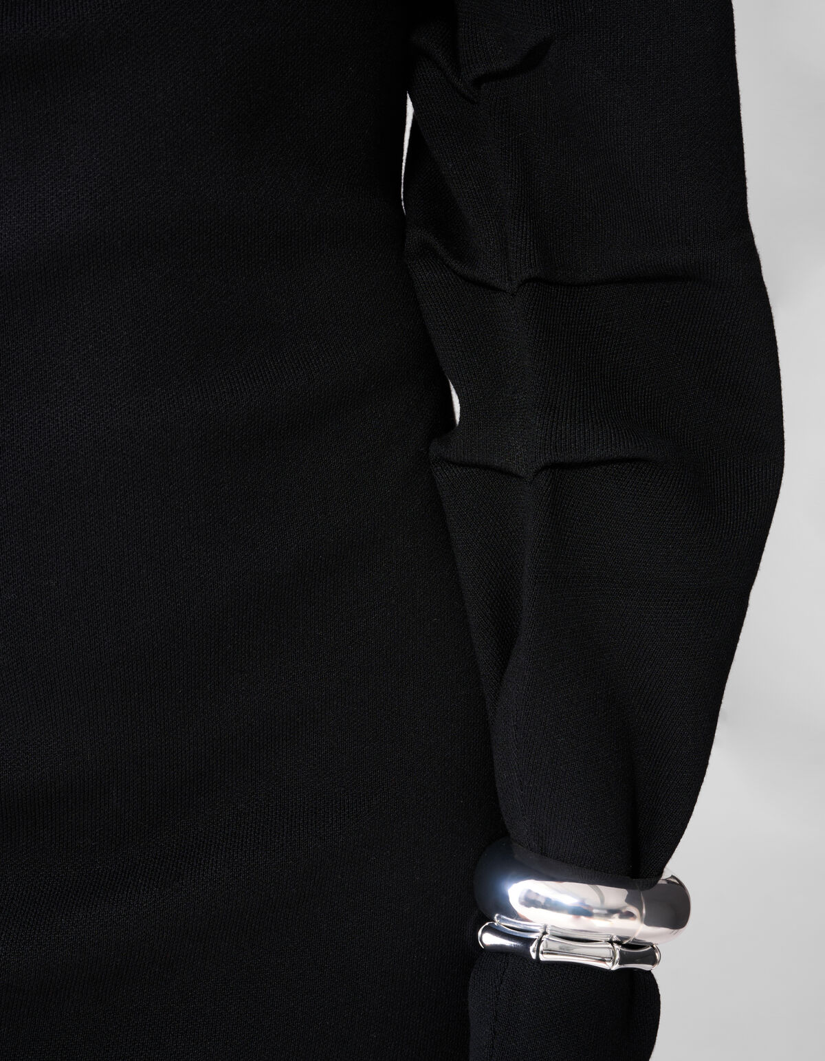 Balloon Sleeve Kleid Schwarz SHOEBY WOMEN