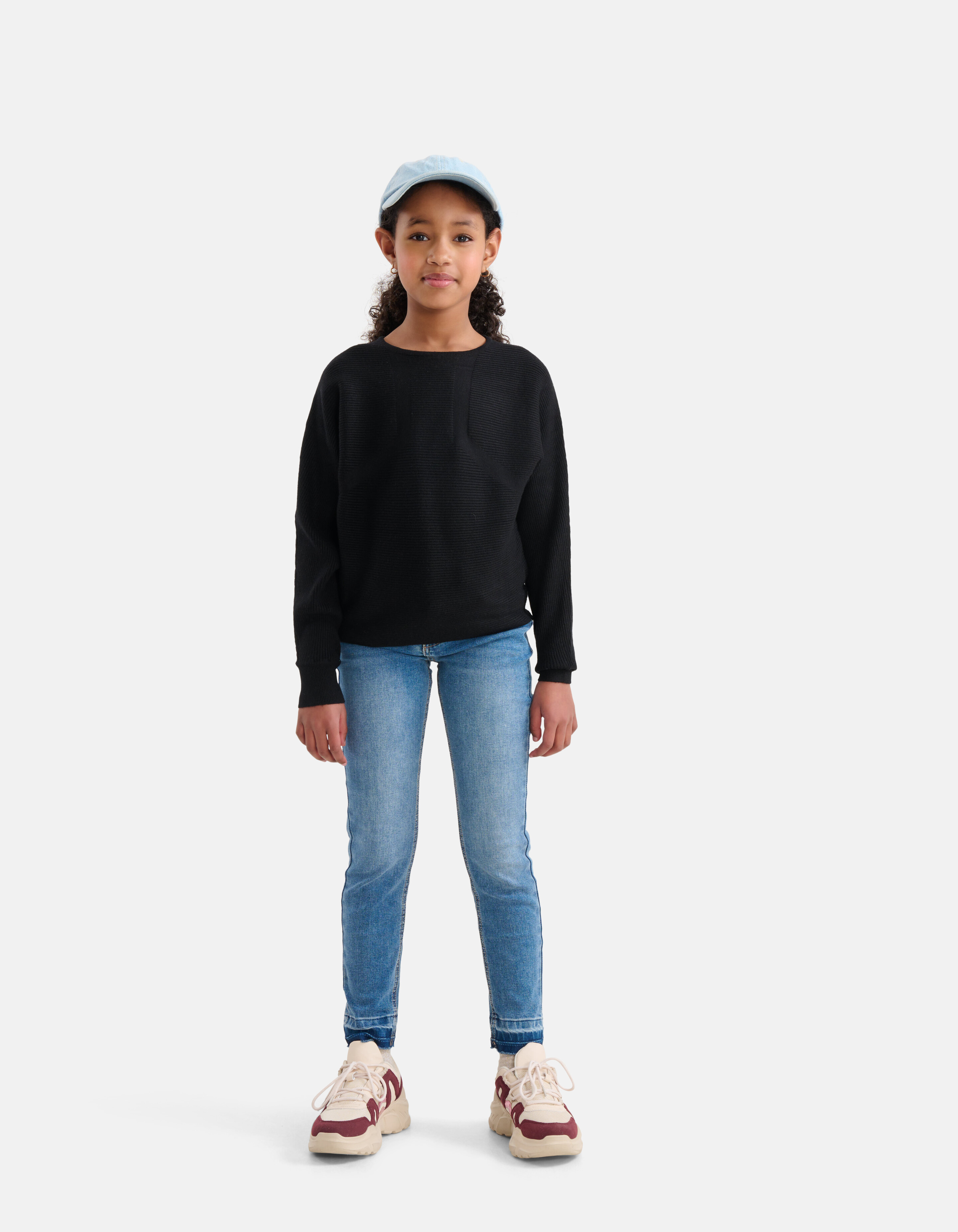 Oversized Pullover Schwarz SHOEBY GIRLS