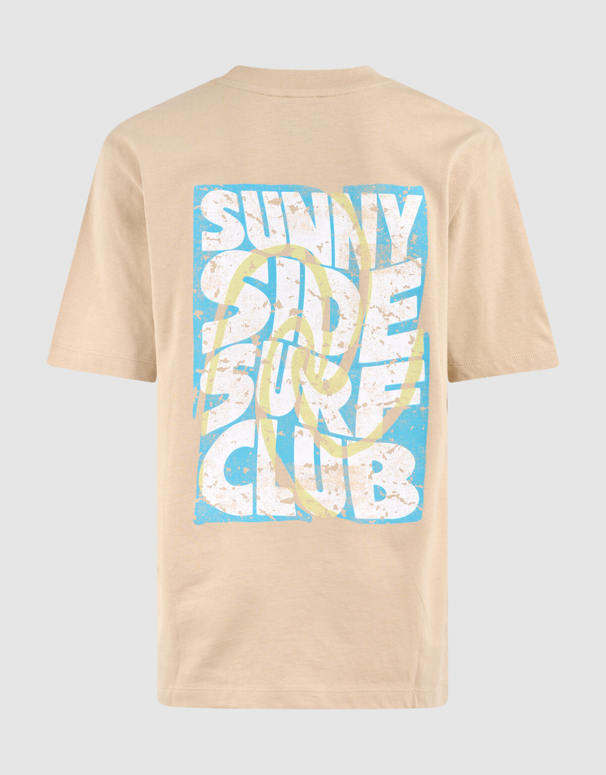Sunny Side Kunstwerk T-shirt Beige SHOEBY BOYS