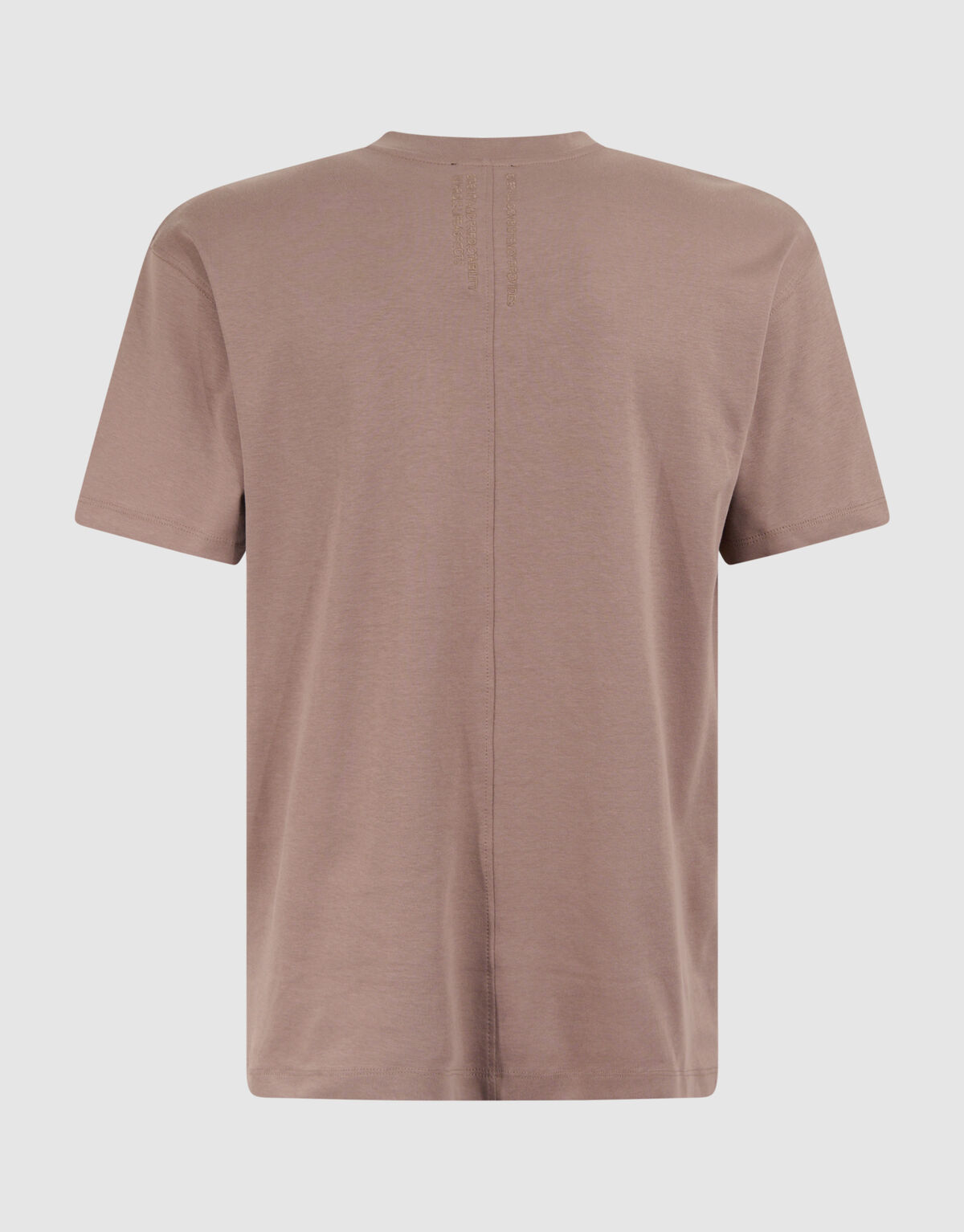 Stickerei Kunstwerk T-shirt Hellbraun SHOEBY MEN