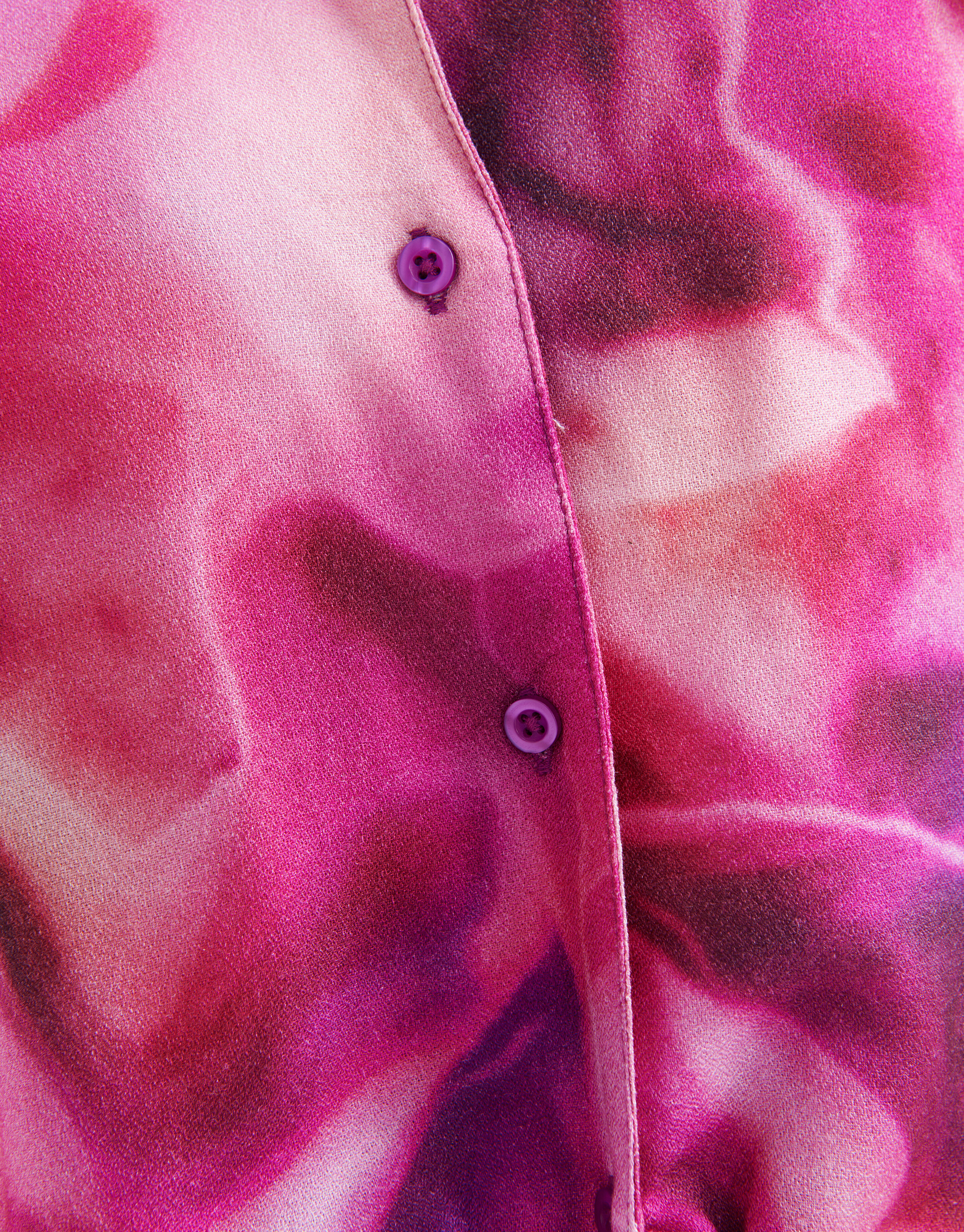 Tie Dye Print Bluse Rosa SHOEBY WOMEN