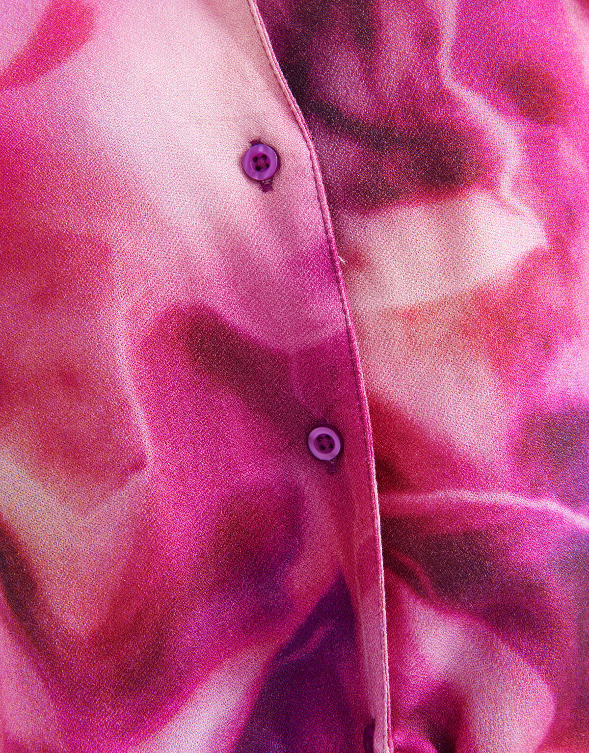 Tie Dye Print Bluse Rosa SHOEBY WOMEN