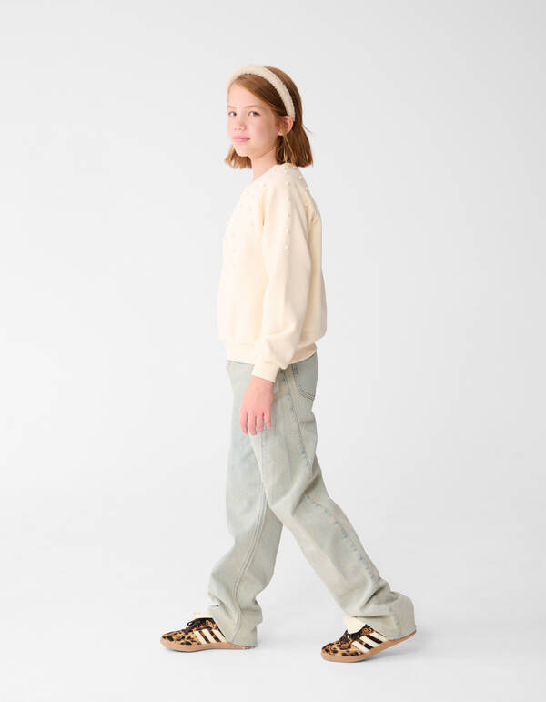 Jeans im Ballon-Fit Hellblau SHOEBY GIRLS