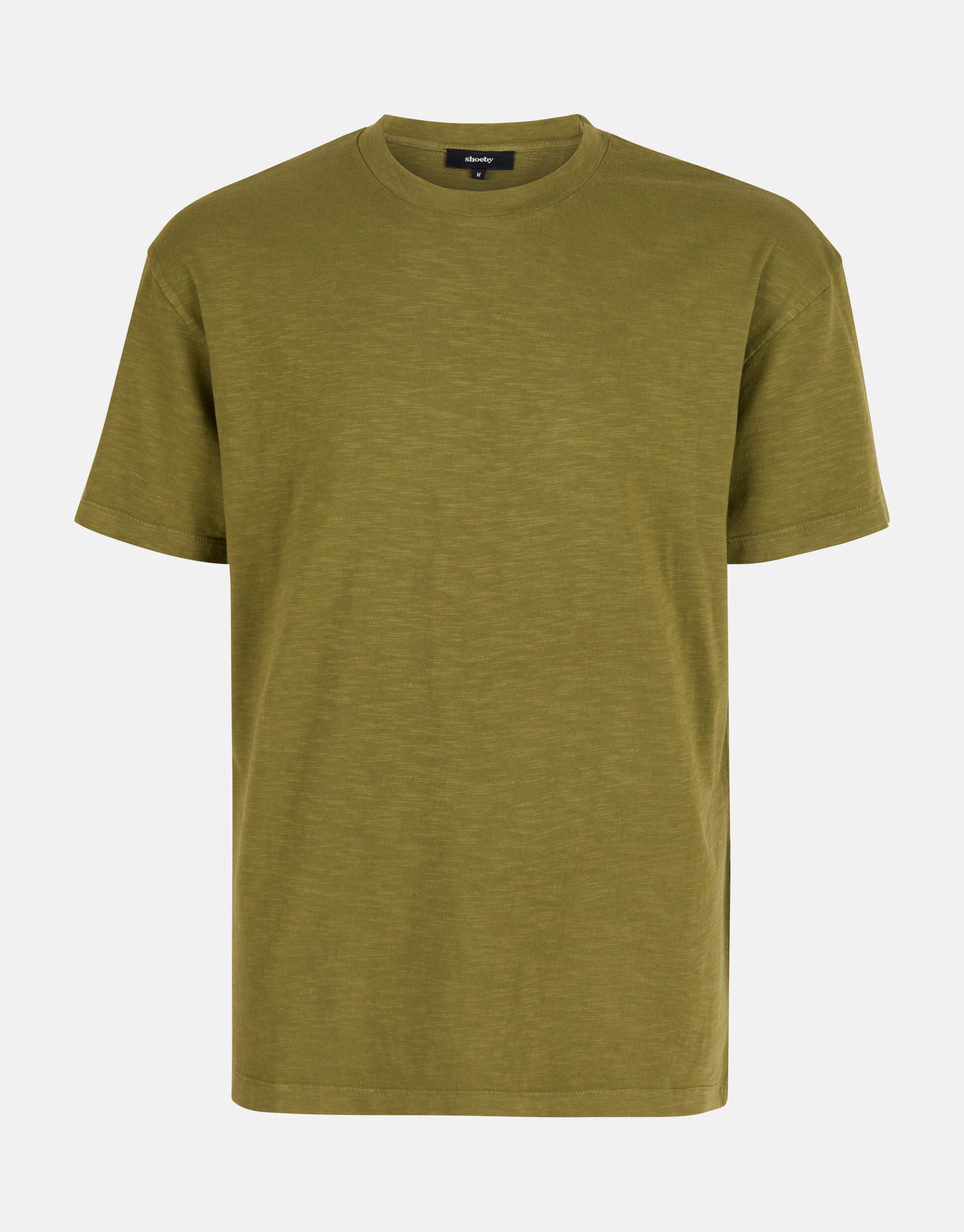 Jersey-T-Shirt Olivgrün SHOEBY MEN