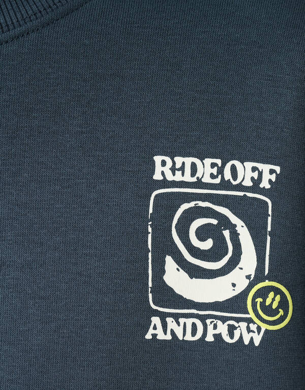 Pow Artwork Pullover Dunkelgrün SHOEBY BOYS