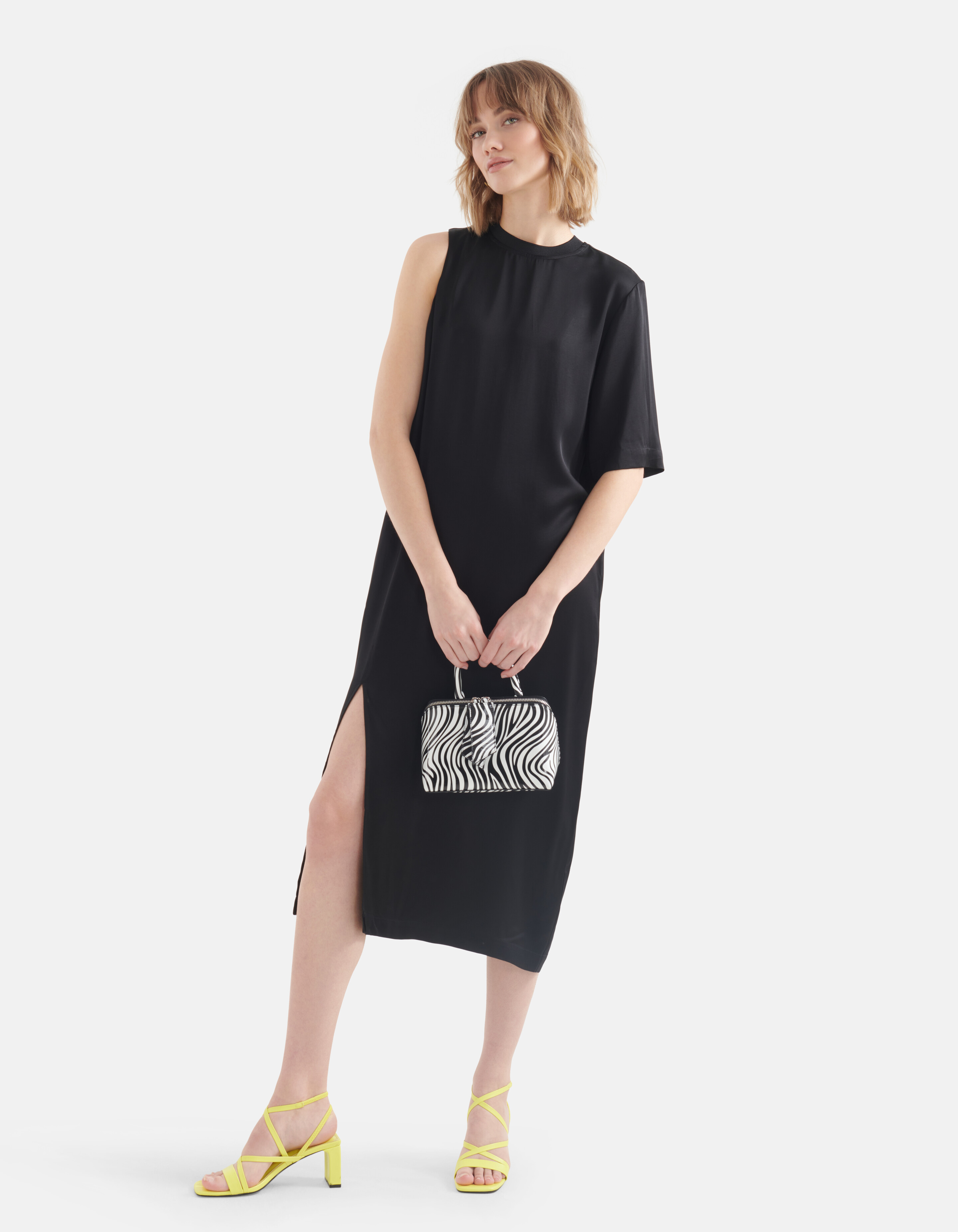 Mini Zebra Tasche Schwarz/Weiß SHOEBY ACCESSOIRES