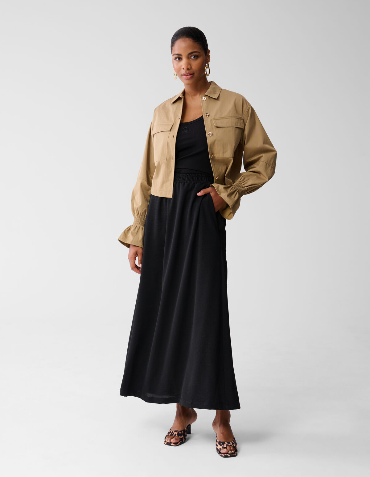 Twist Maxirock Schwarz SHOEBY WOMEN