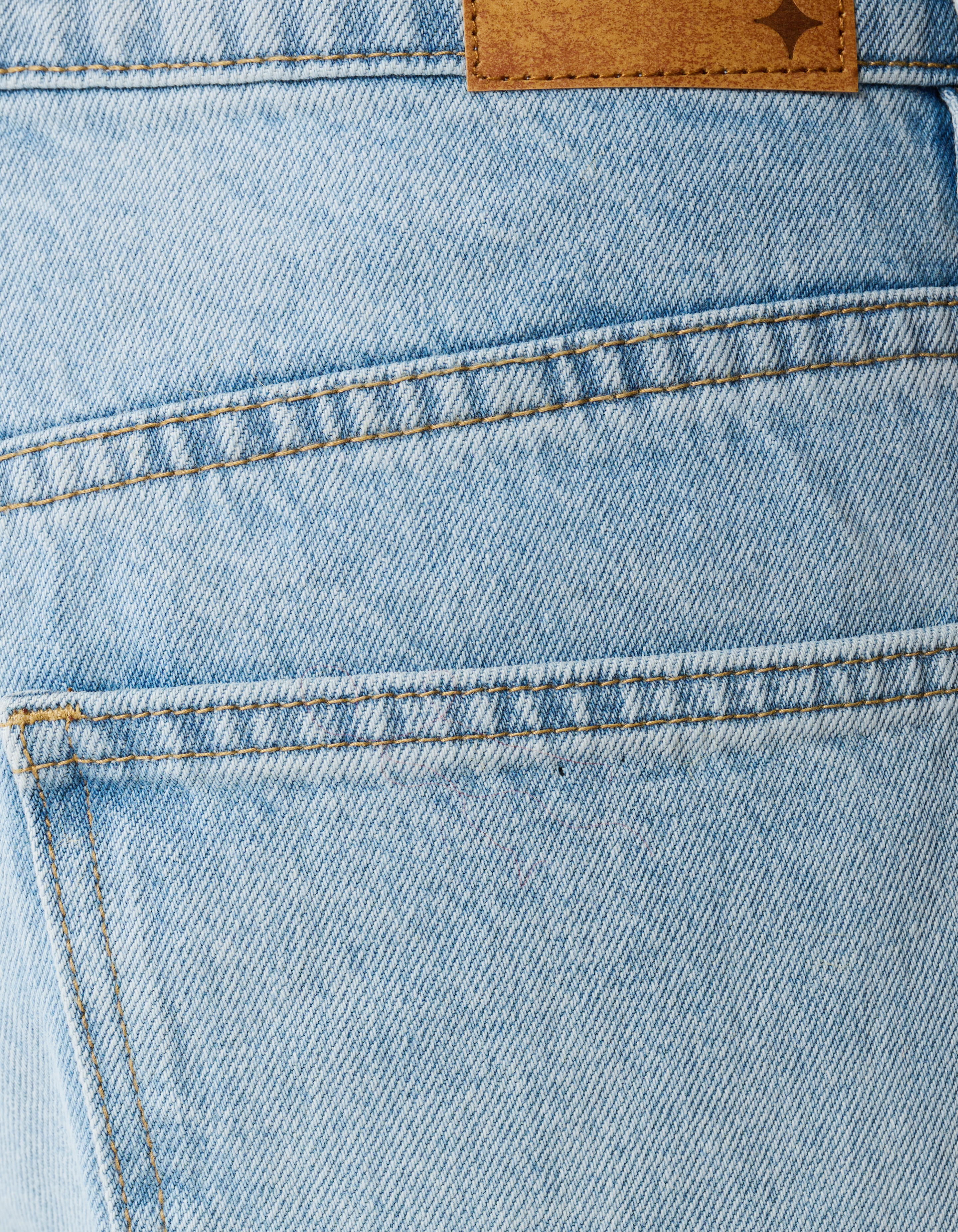 Baggy-Fit-Jeans Hellblau SHOEBY WOMEN