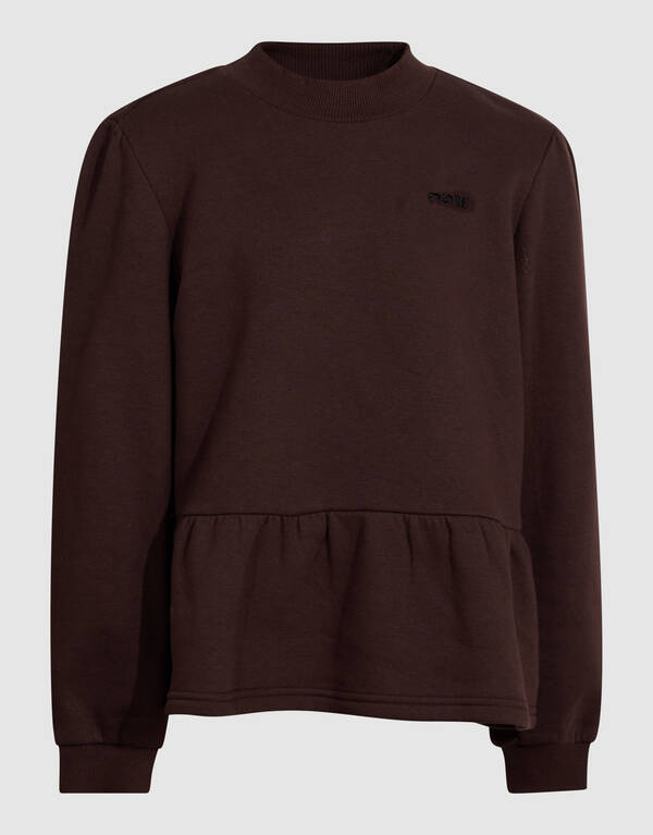 Peplum Pullover Braun SHOEBY GIRLS