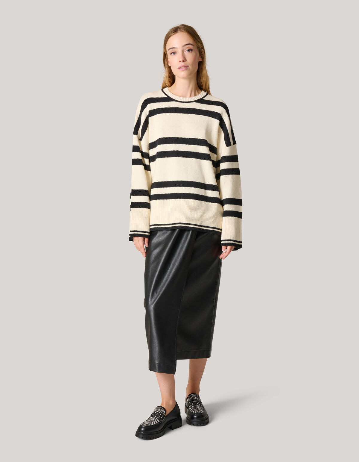 Gestreifter Pullover Off-white SHOEBY WOMEN