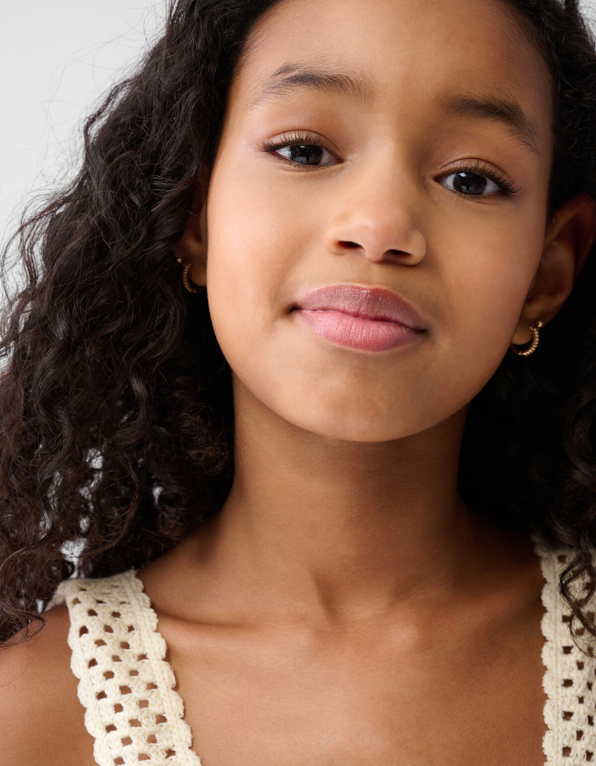 Gehäkeltes Kunstwerk Top Off White SHOEBY GIRLS