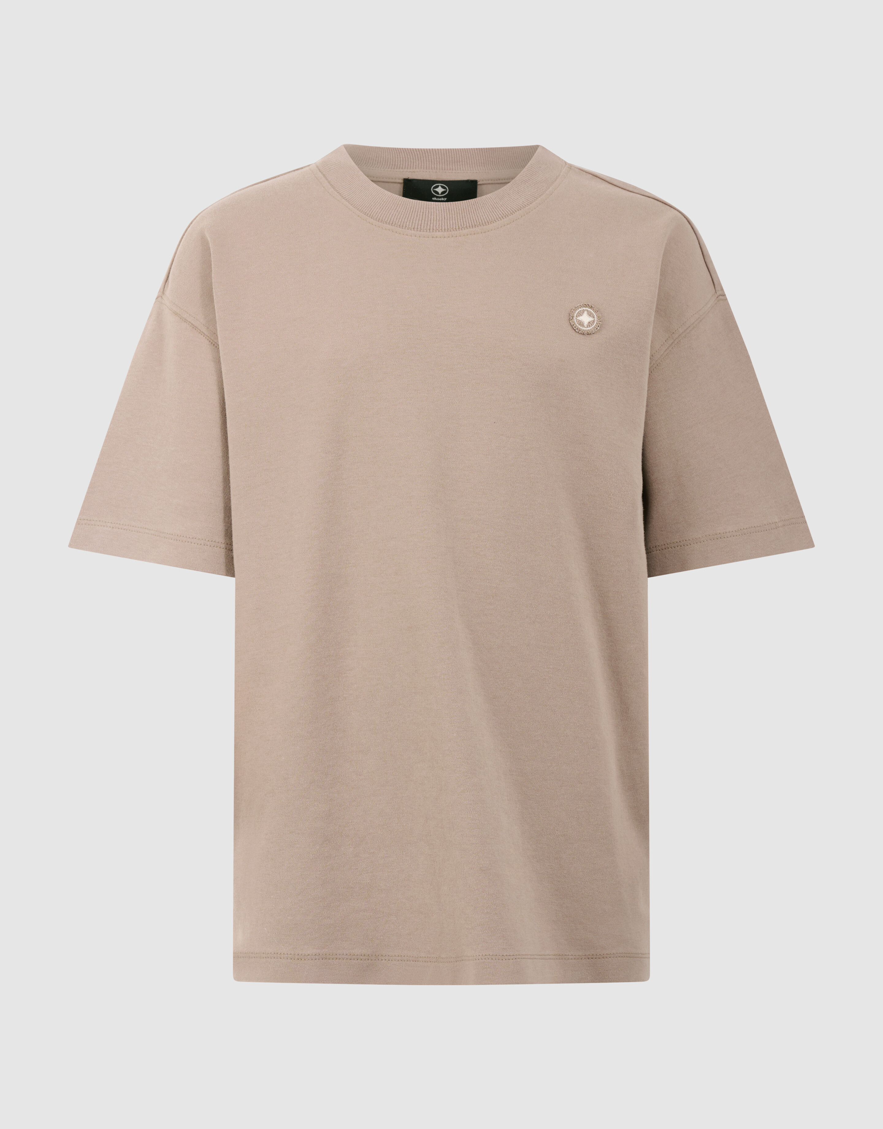 Spark Wasch-T-Shirt Taupe SHOEBY BOYS