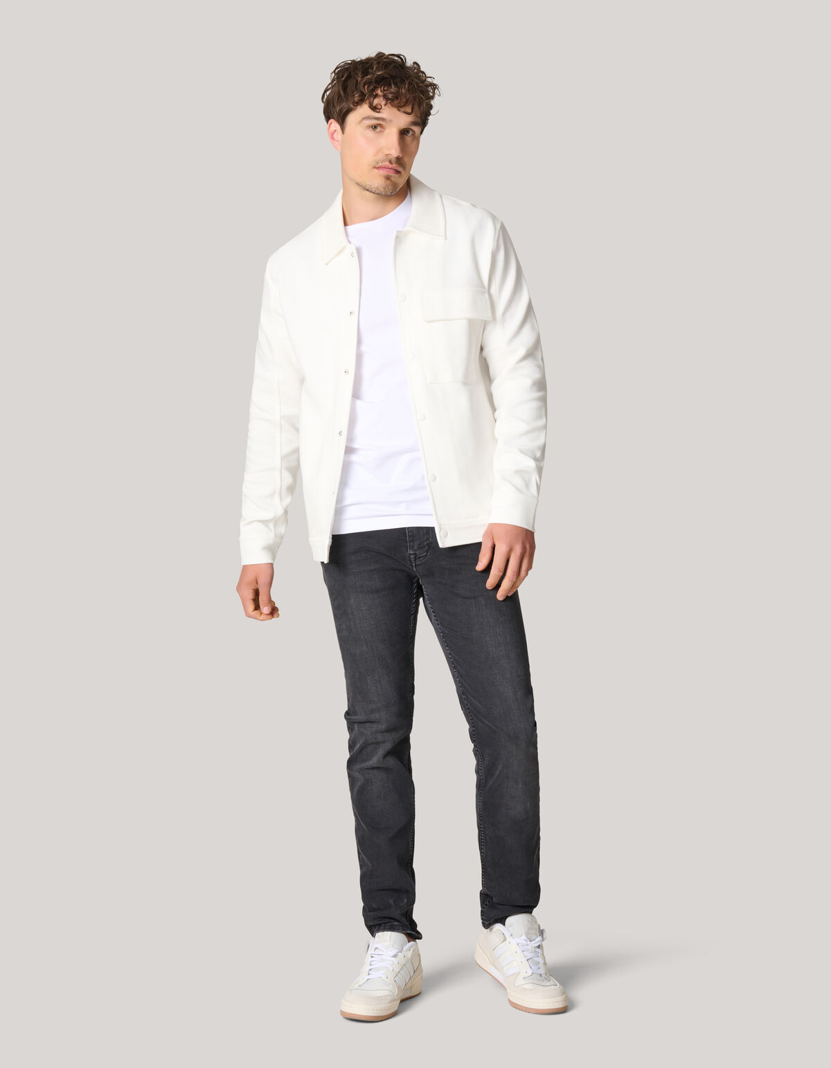 Structuur Jack Gebroken Wit SHOEBY MEN