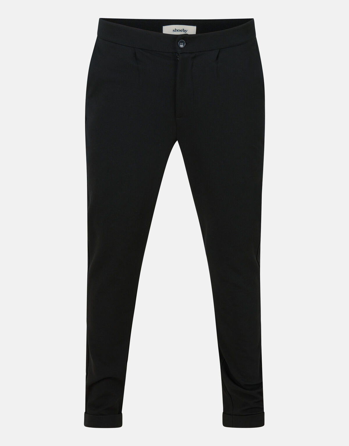 Slim Fit Hose Schwarz SHOEBY MEN