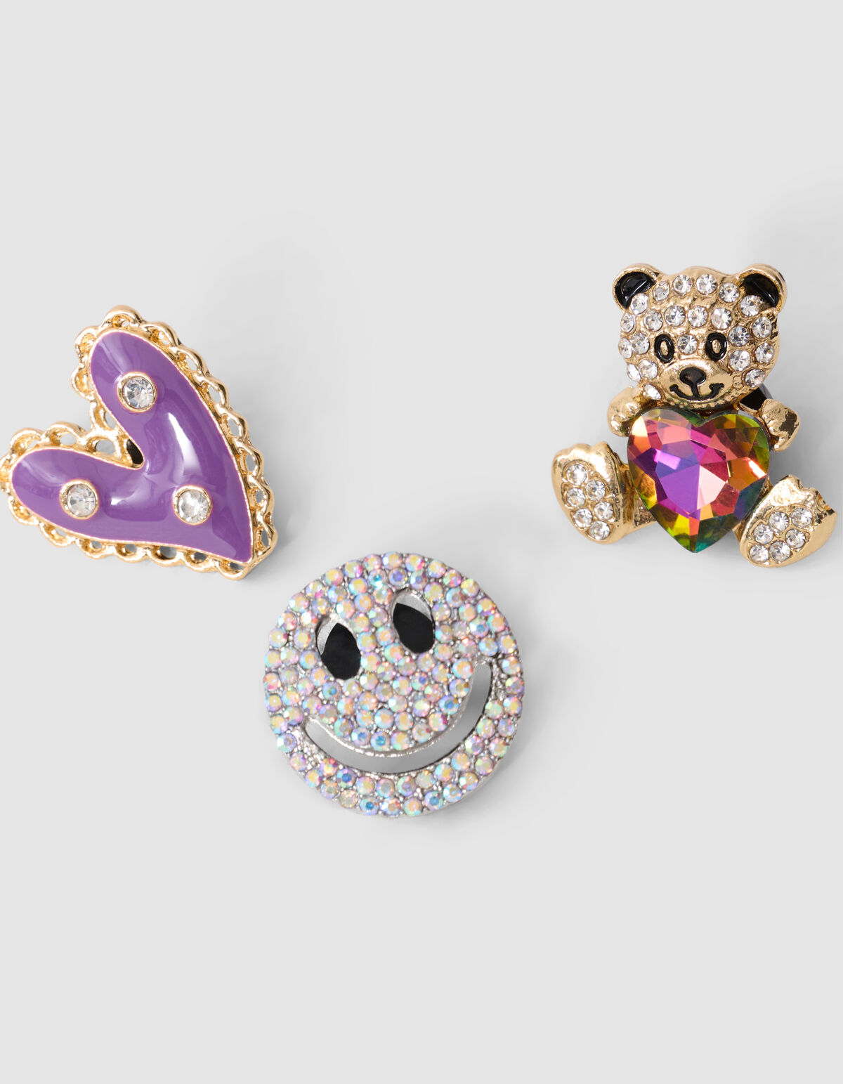 Fantasy-Broschen-Set Lila SHOEBY ACCESSOIRES