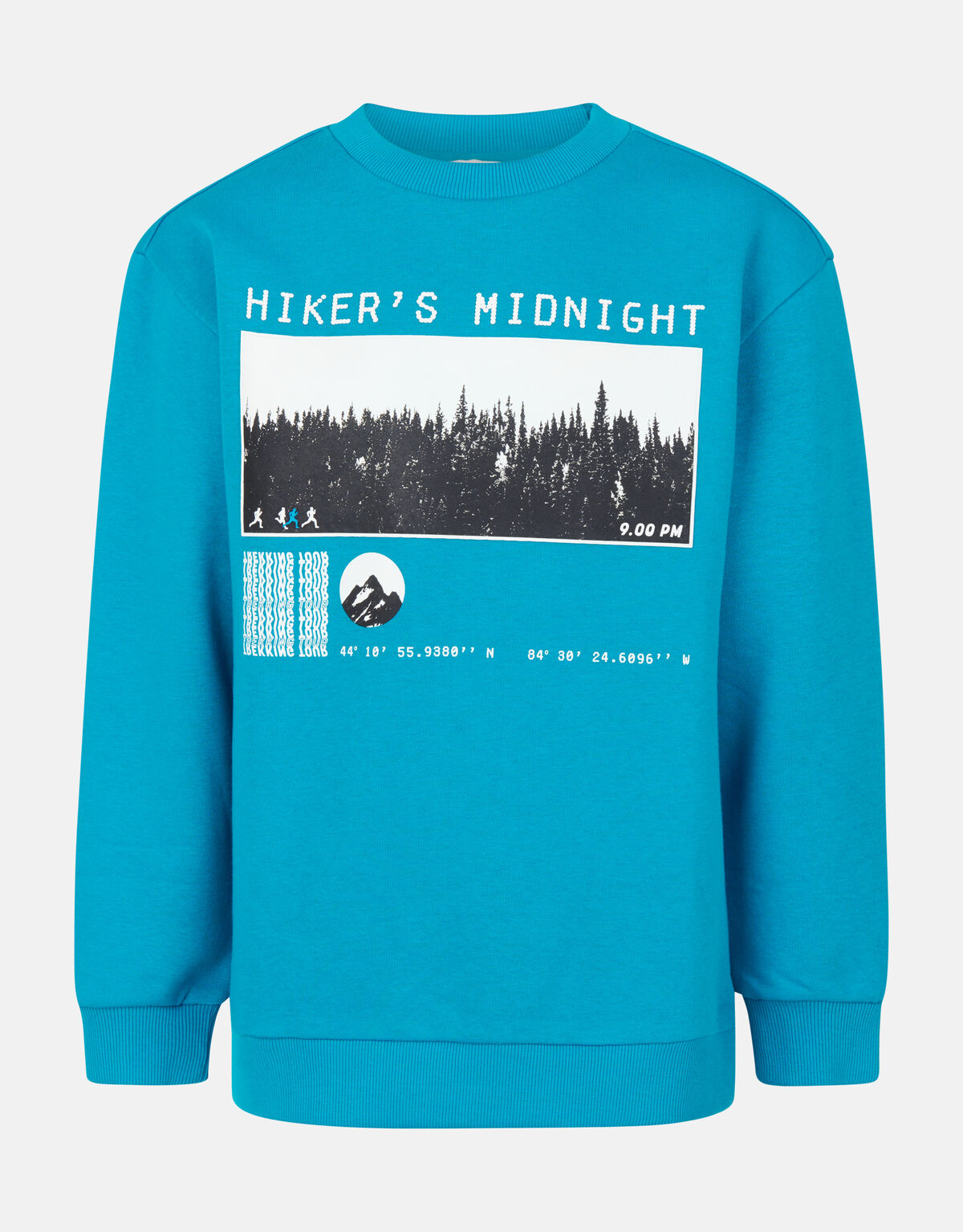 Bedruckter Pullover Blau SHOEBY BOYS