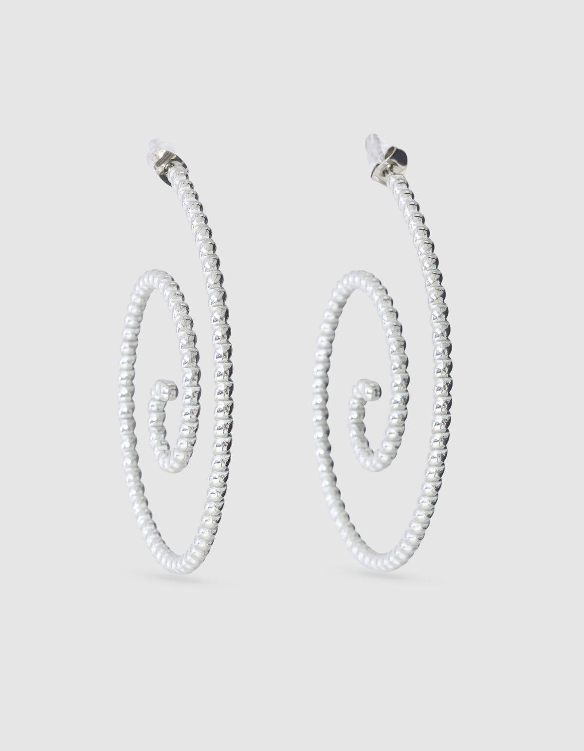 Spiralohrringe Silber SHOEBY ACCESSOIRES