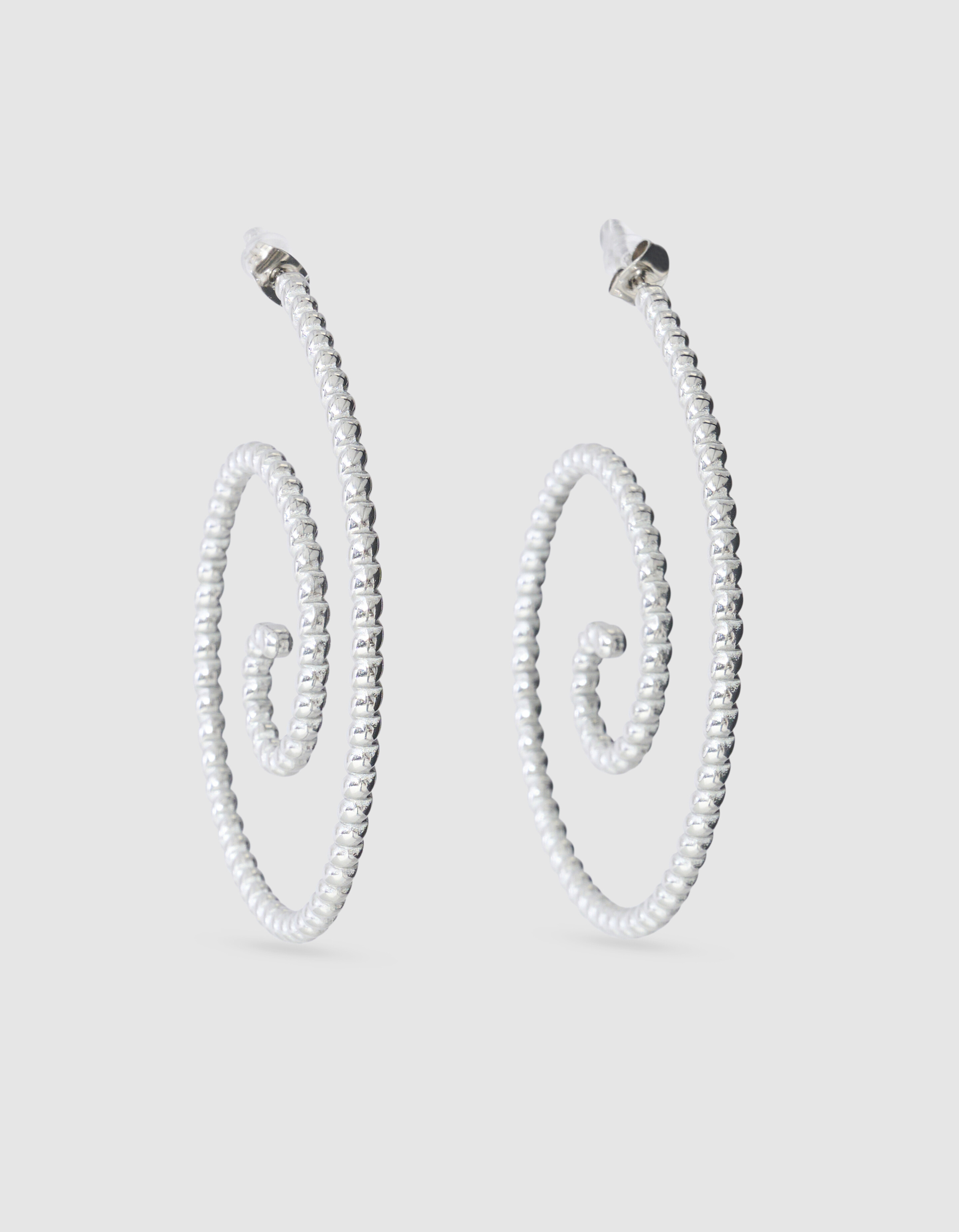 Spiralohrringe Silber SHOEBY ACCESSOIRES