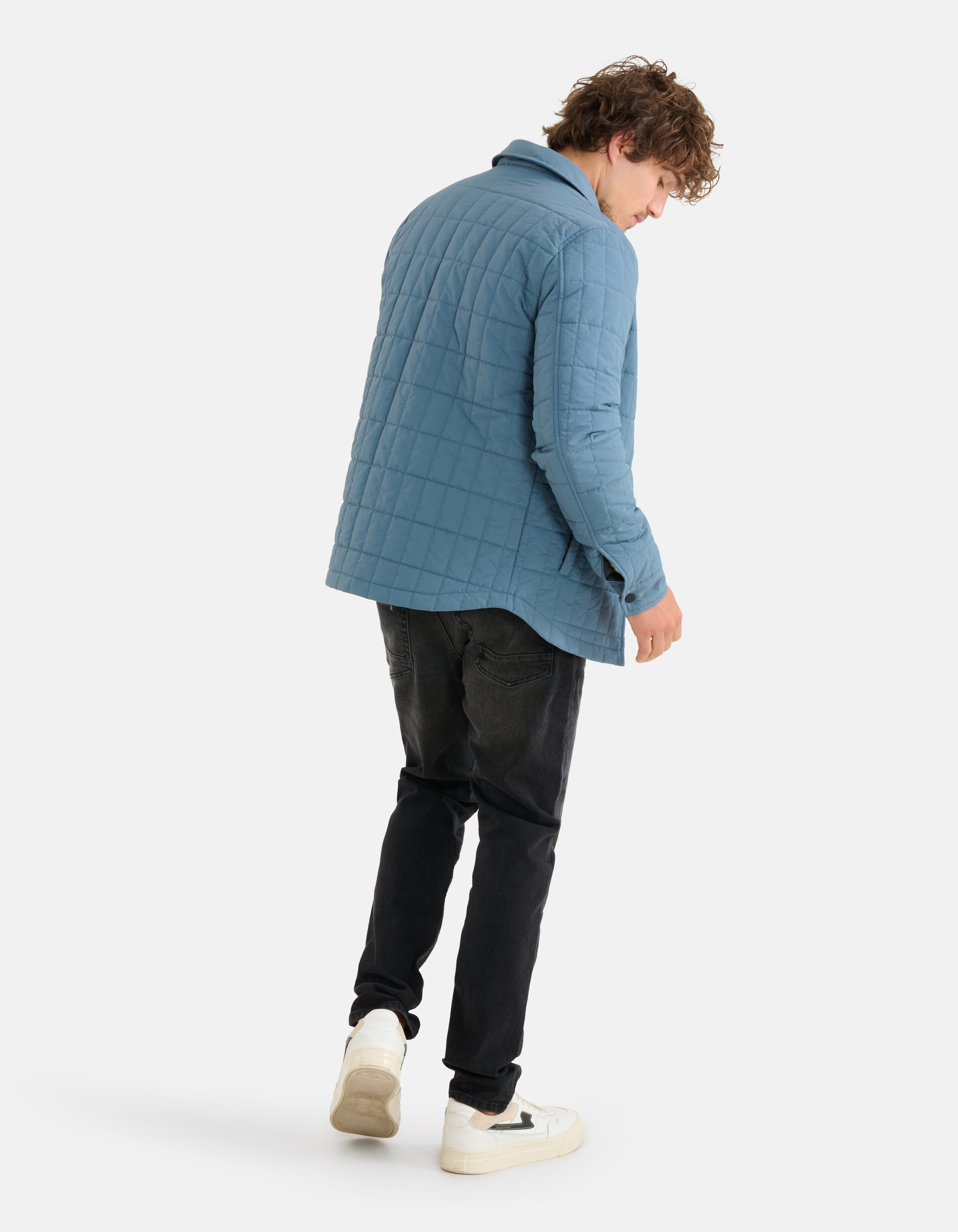 Gepolsterte Jacke Blau SHOEBY MEN