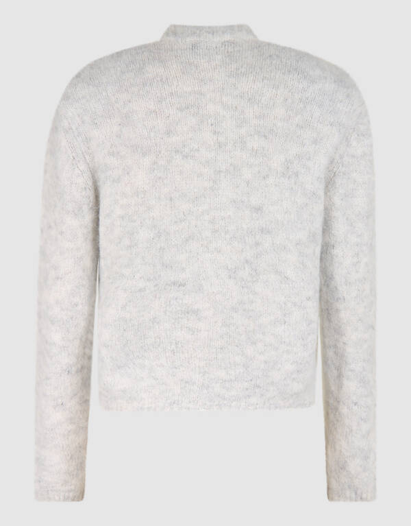 Weiche Strickjacke Hellgrau SHOEBY WOMEN
