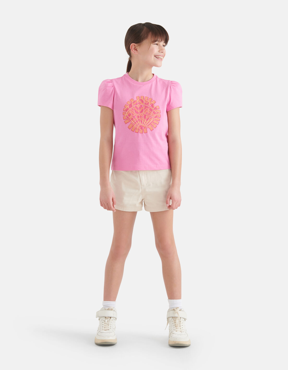 Kunstwerk T-shirt Rosa SHOEBY GIRLS