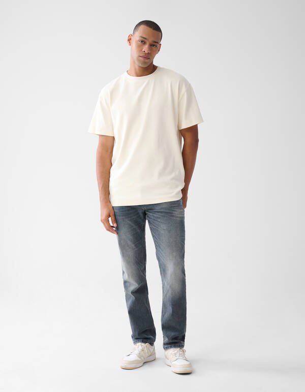 Gerade Jeans Blau/Grau L32 SHOEBY MEN