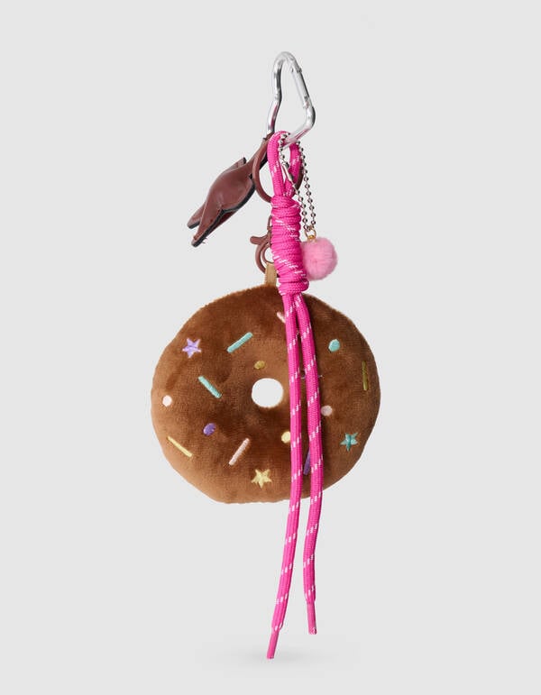 Donut Schl&uuml;sselanh&auml;nger Braun SHOEBY ACCESSOIRES