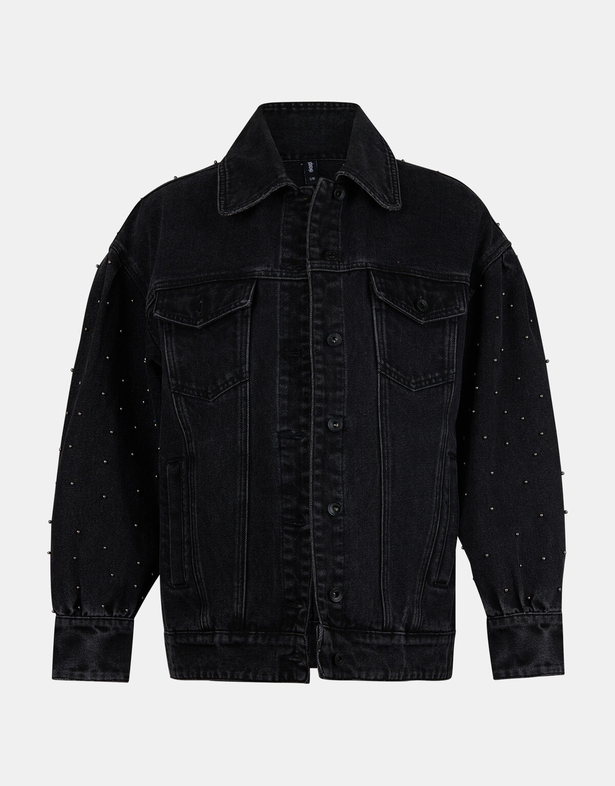 Jeans-Nietenjacke EKSEPT