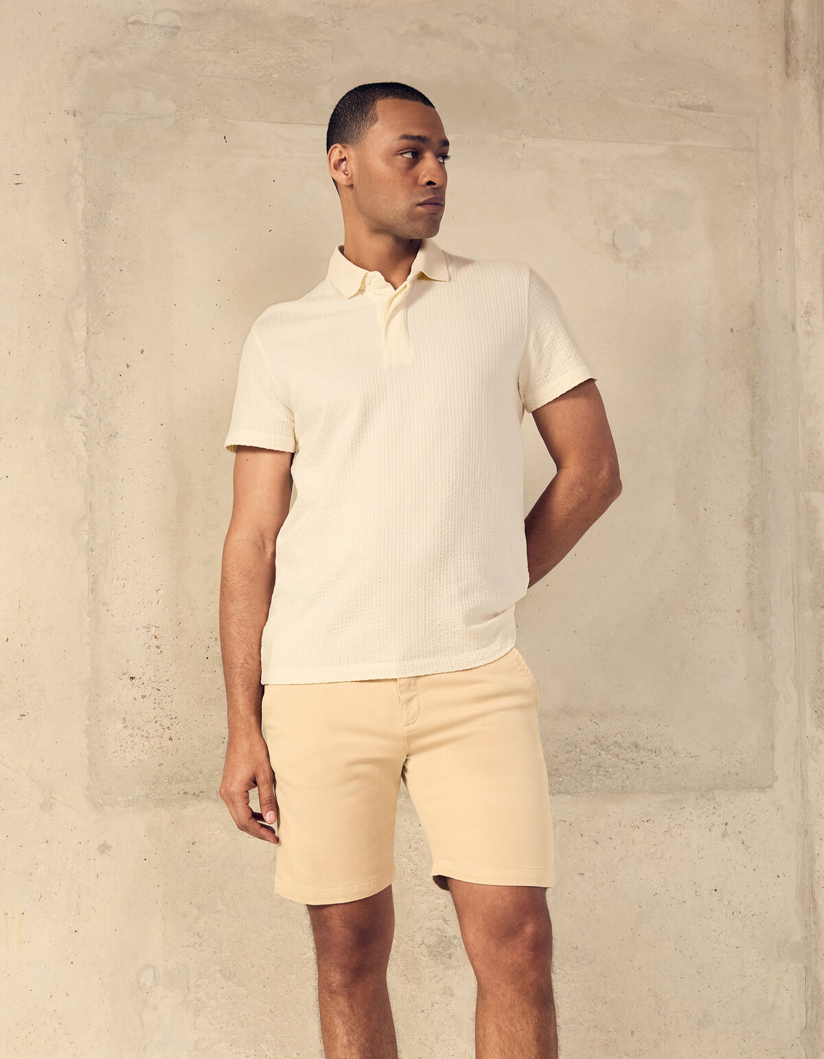 Struktur Polo Off White SHOEBY MEN