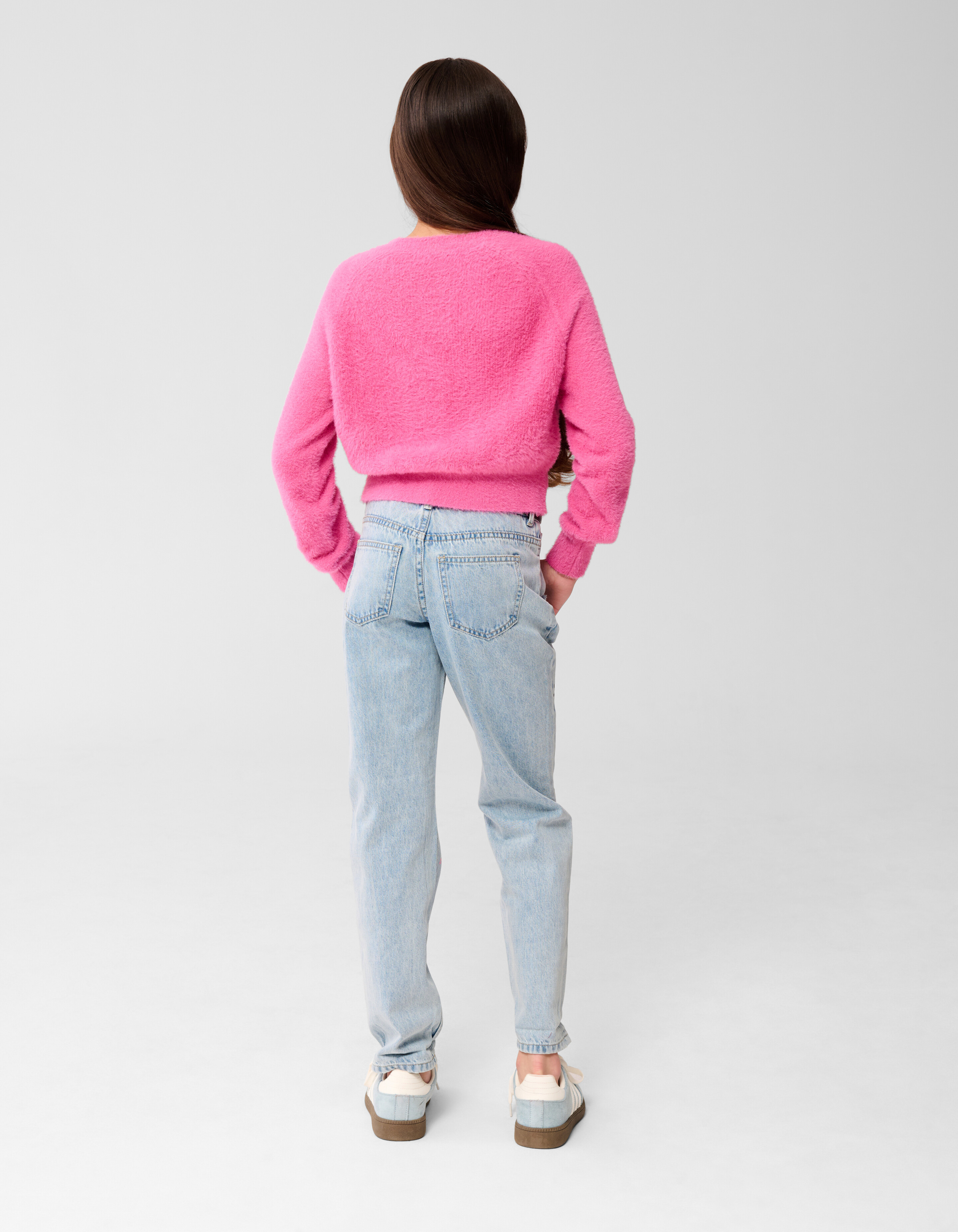 Schleife Strickjacke Rosa SHOEBY GIRLS