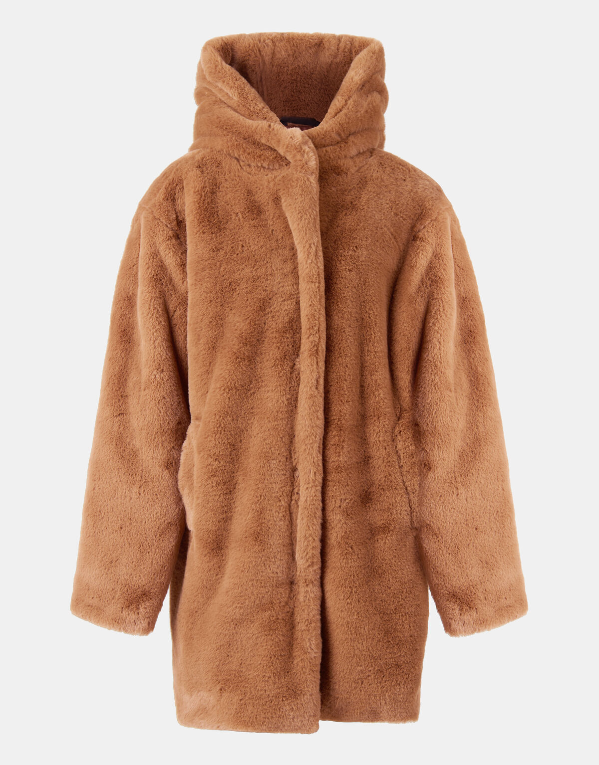 Langer Mantel in Pelzoptik SHOEBY GIRLS