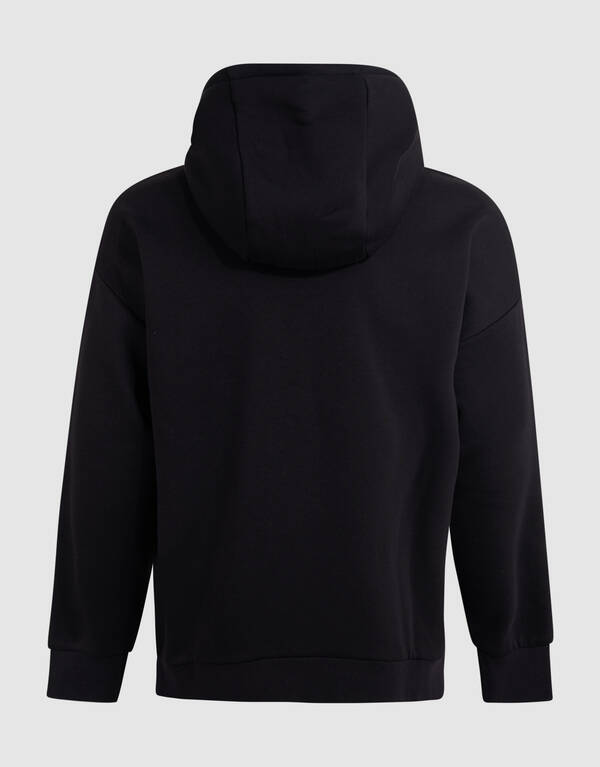 Label Sweat Hoodie Dunkelbraun SHOEBY MEN