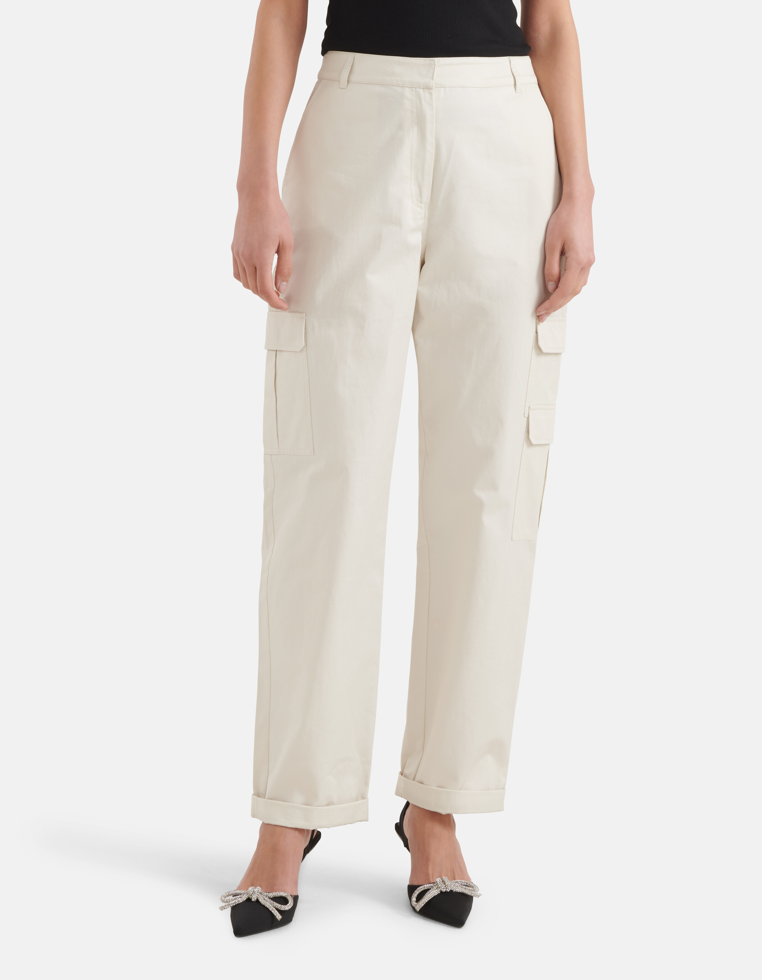 Cargohose Off White SHOEBY WOMEN