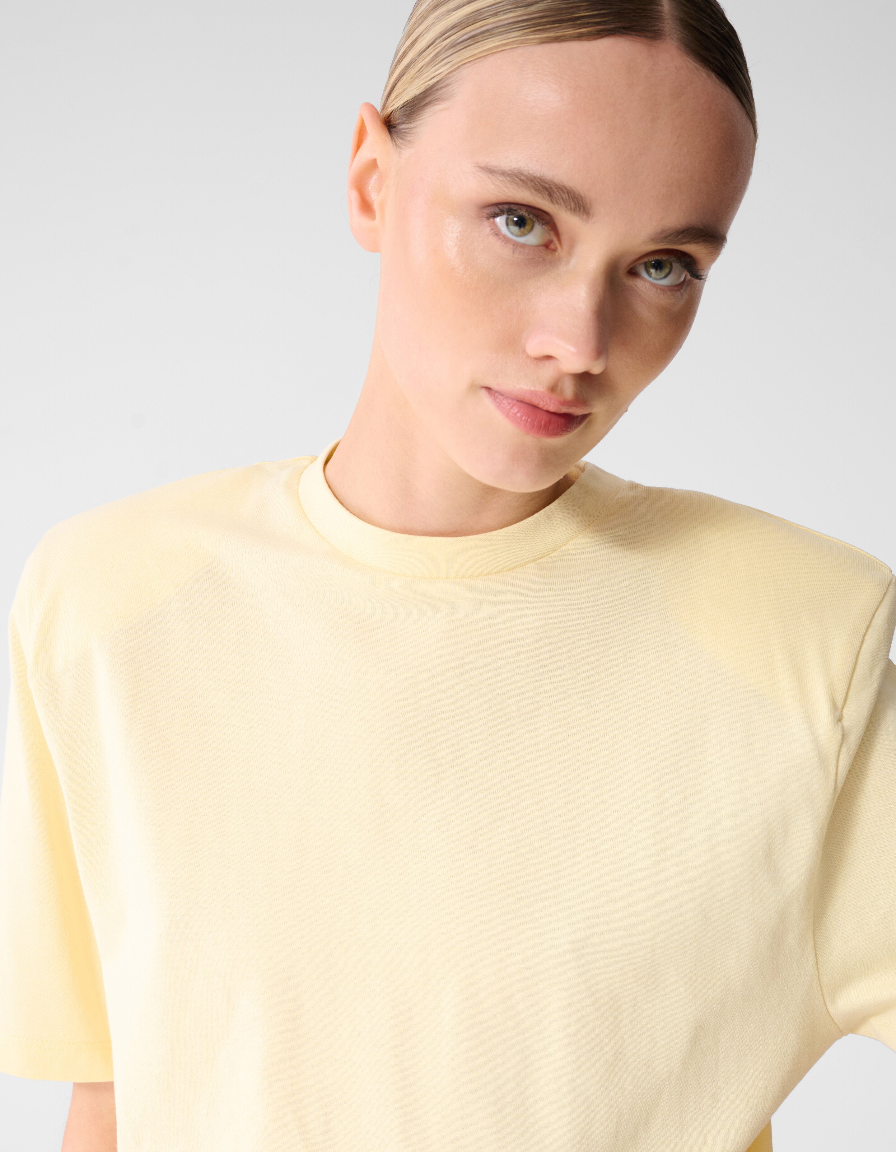 Blumen-T-Shirt Gelb SHOEBY WOMEN