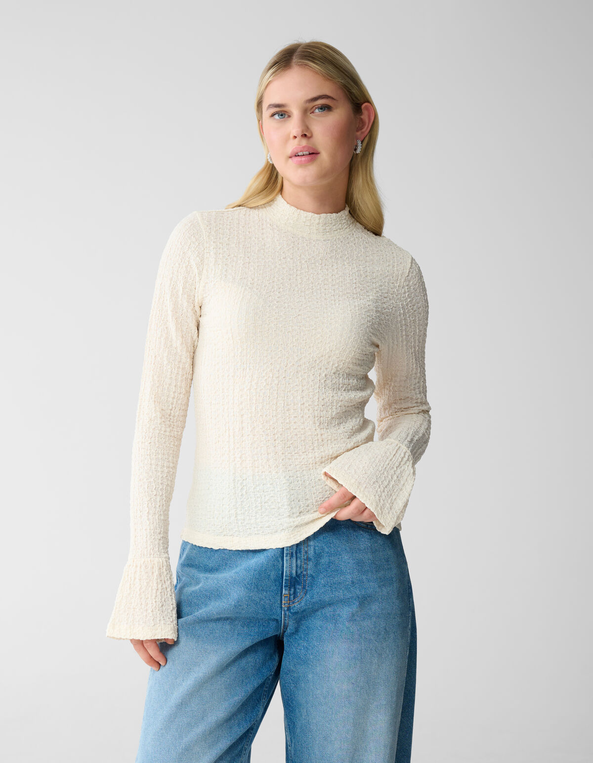Struktur-Top Off White SHOEBY WOMEN