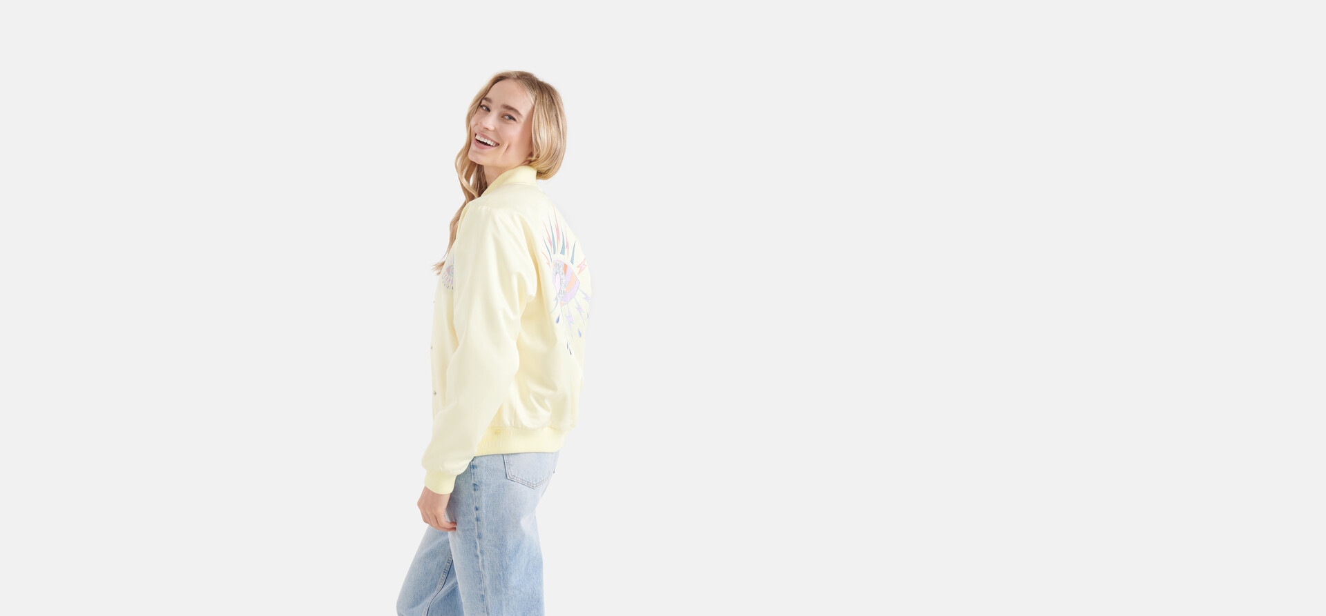 Bomberjacke Hellgelb By Nicolette SHOEBY WOMEN