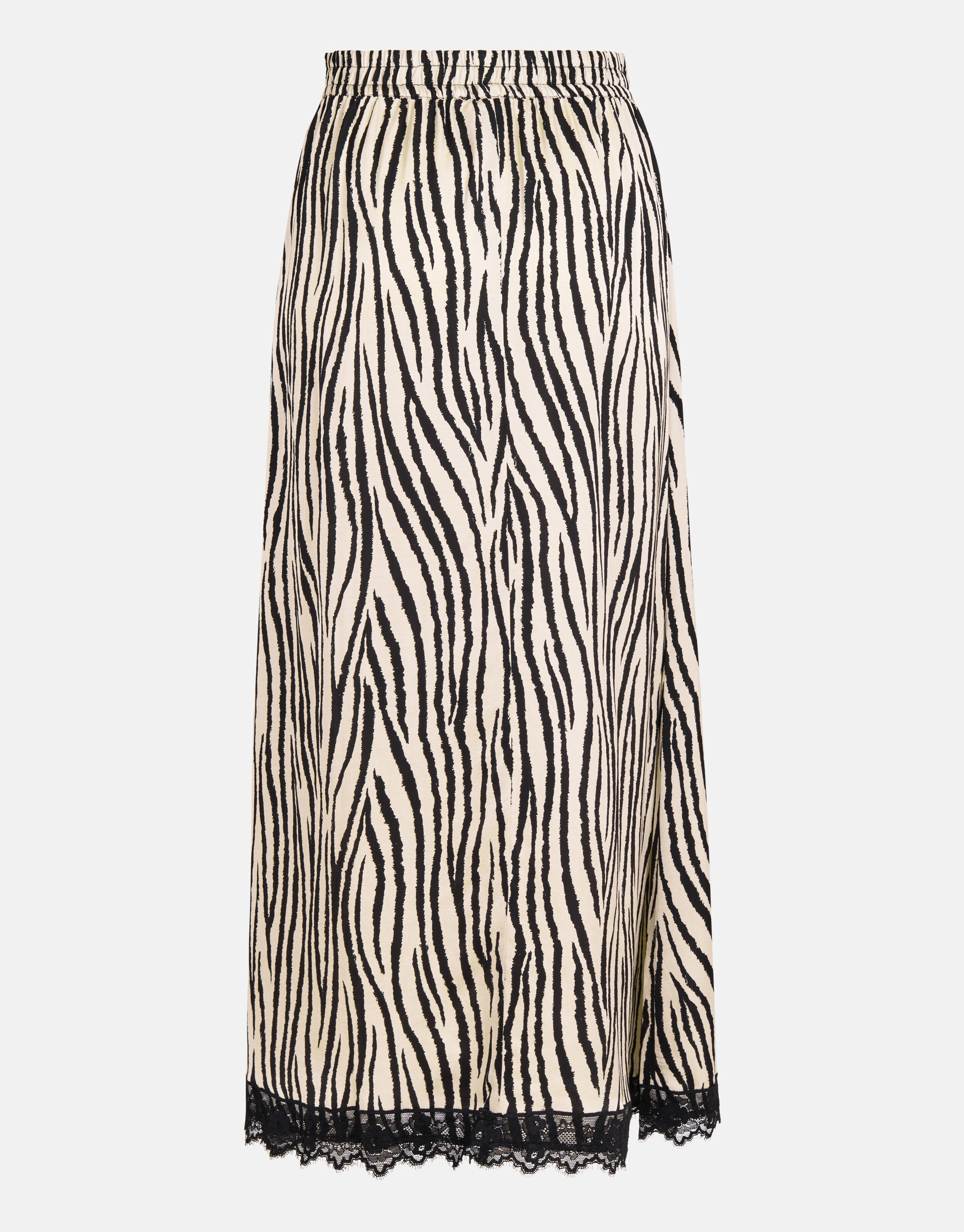 Zebra bedruckter Rock Schwarz/Weiß SHOEBY WOMEN