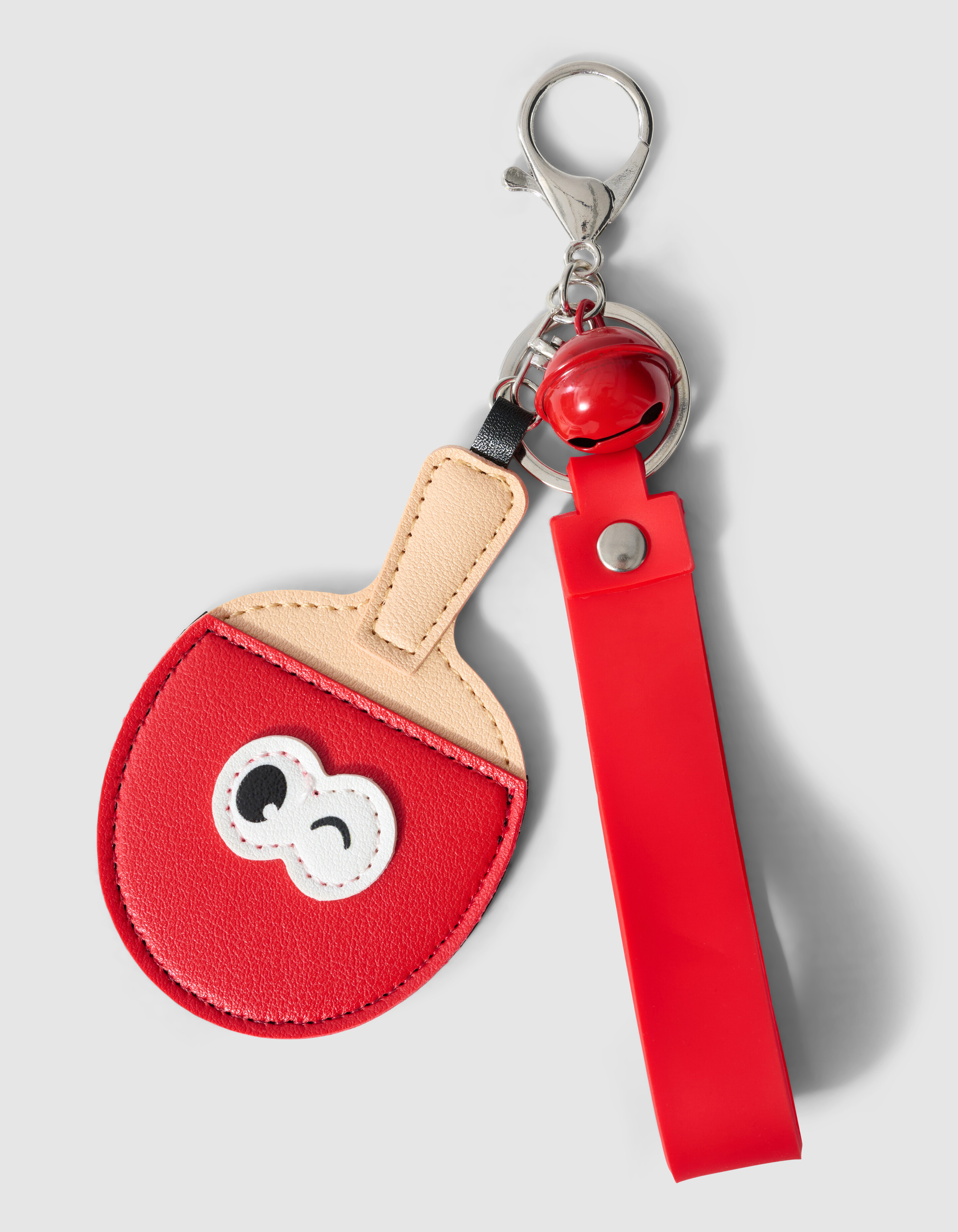 Pingpong Schl&uuml;sselanh&auml;nger Rot SHOEBY ACCESSOIRES