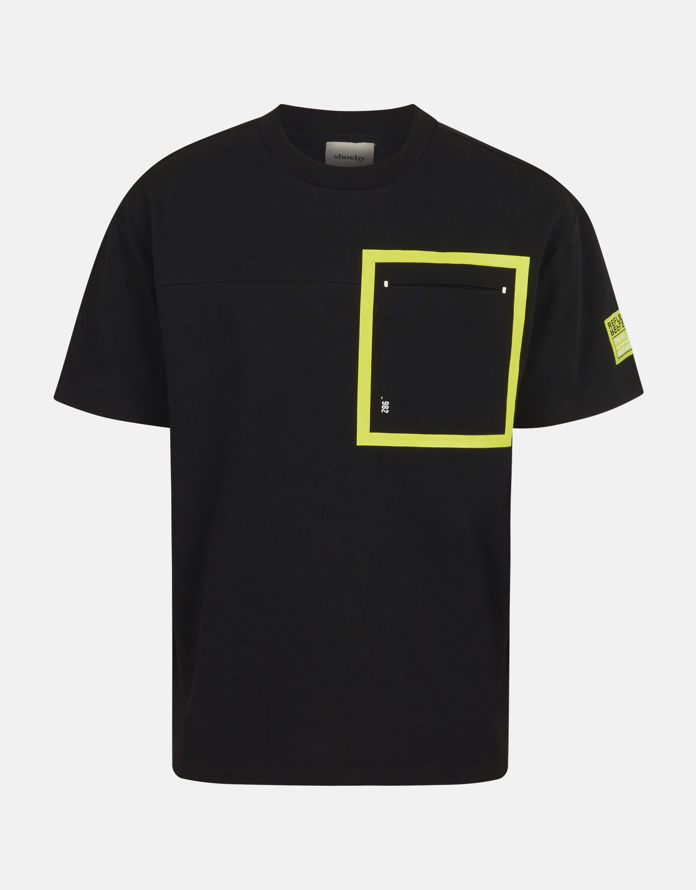Relaxed Fit T-shirt Schwarz SHOEBY BOYS