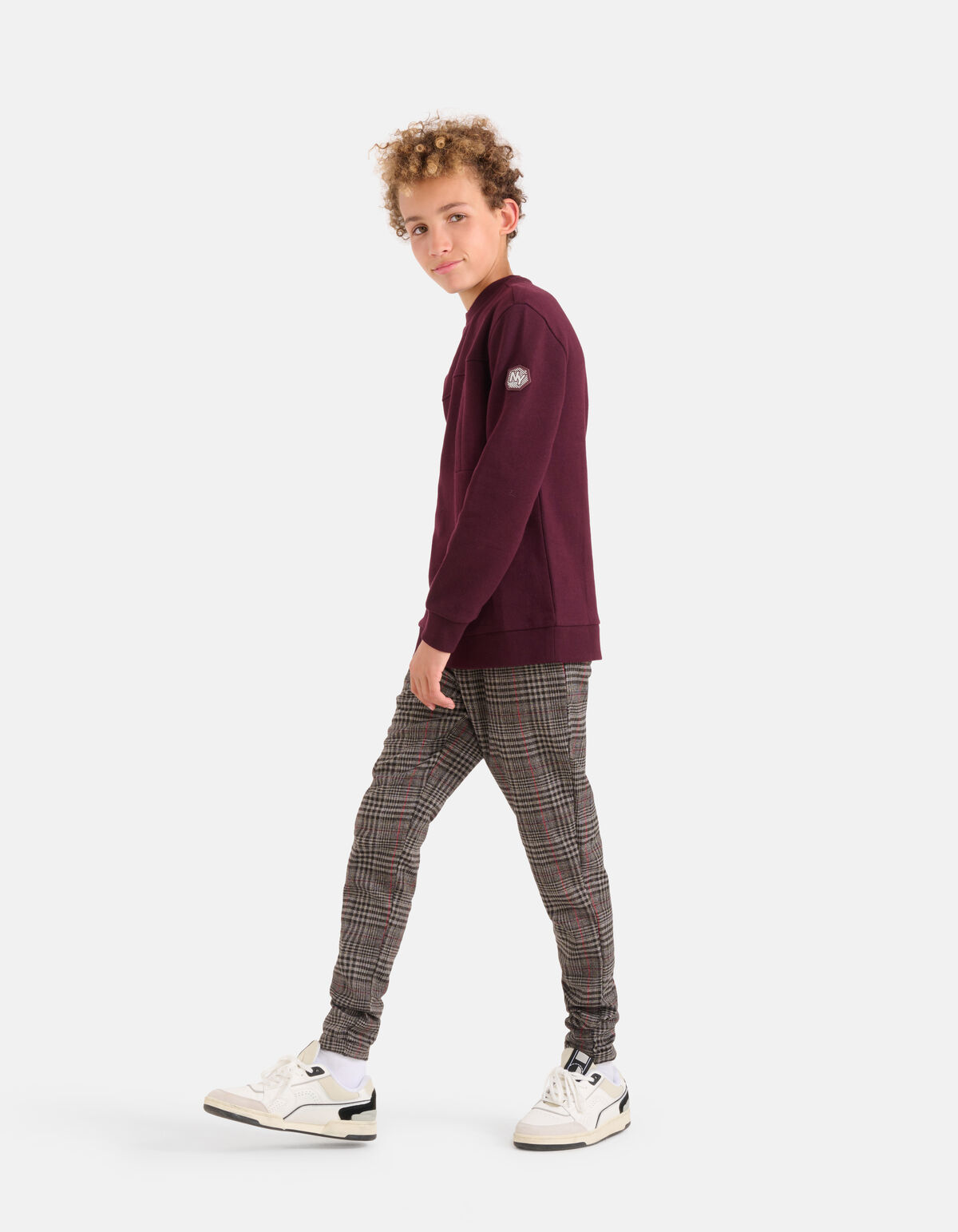 Taschenpullover Bordeaux SHOEBY BOYS