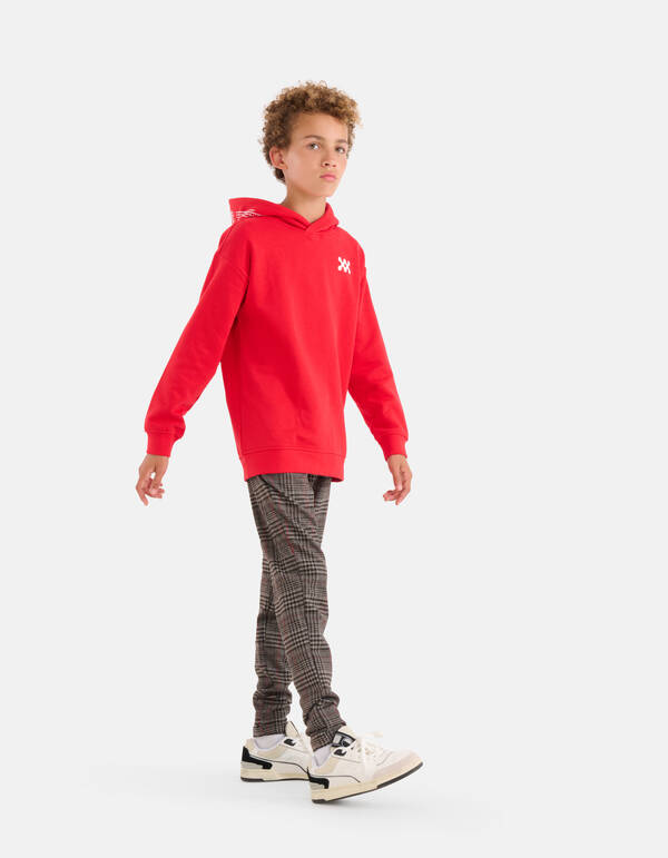Karo-Hose Dunkelgrau SHOEBY BOYS