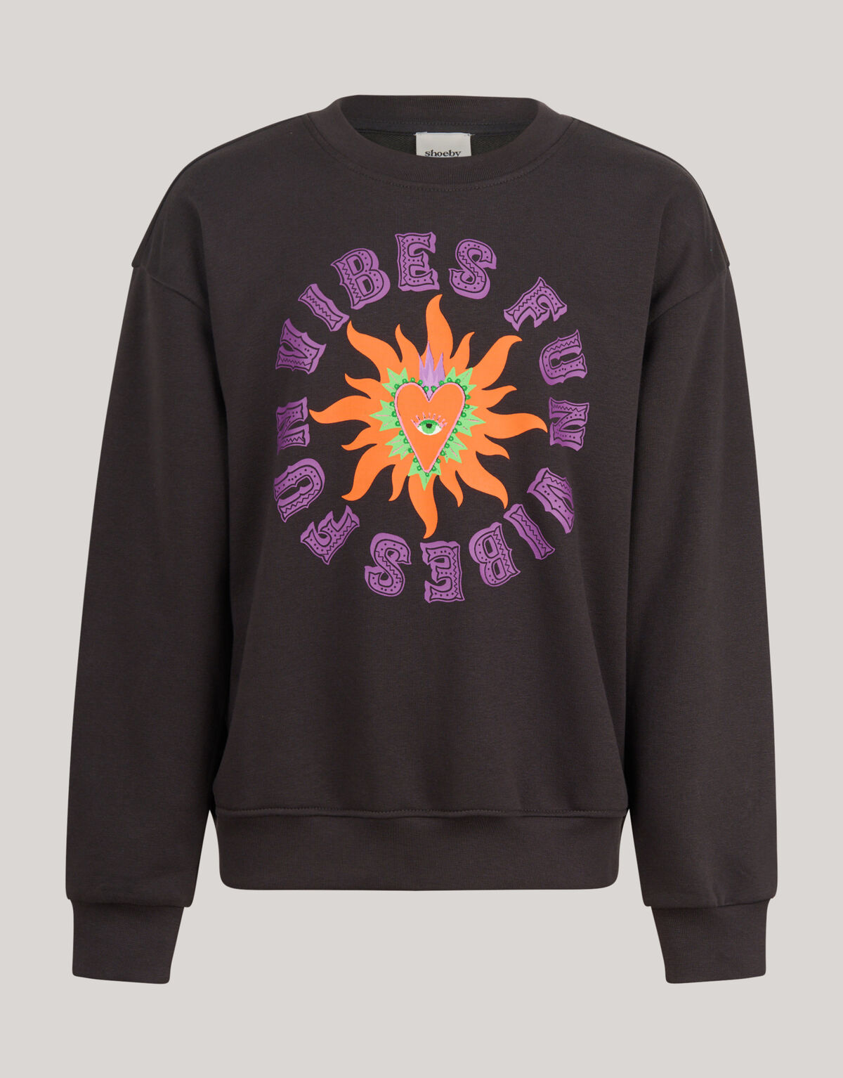 Artwork Pullover Dunkelgrau SHOEBY GIRLS