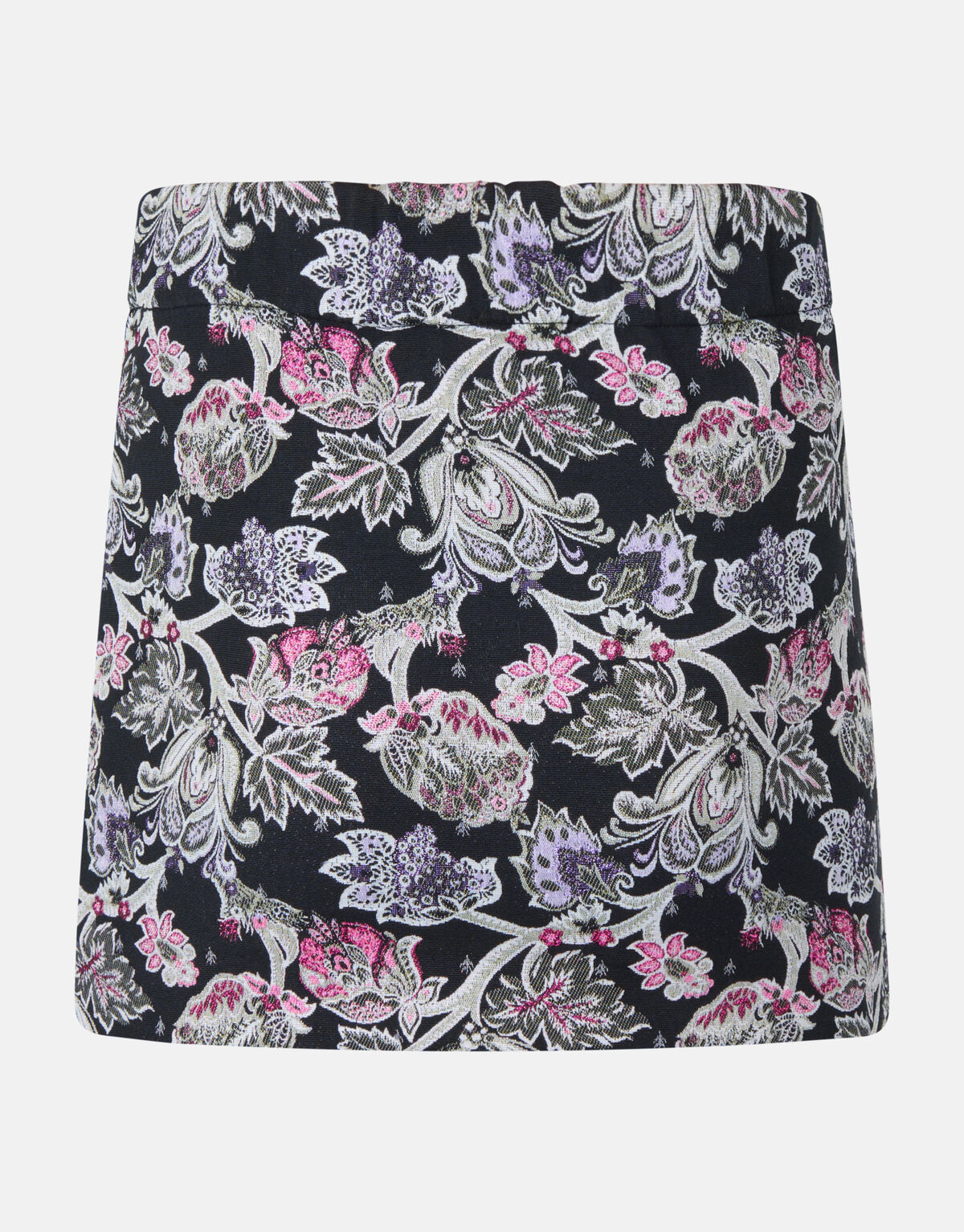 Schwarzer Rock mit Blumenmuster SHOEBY GIRLS