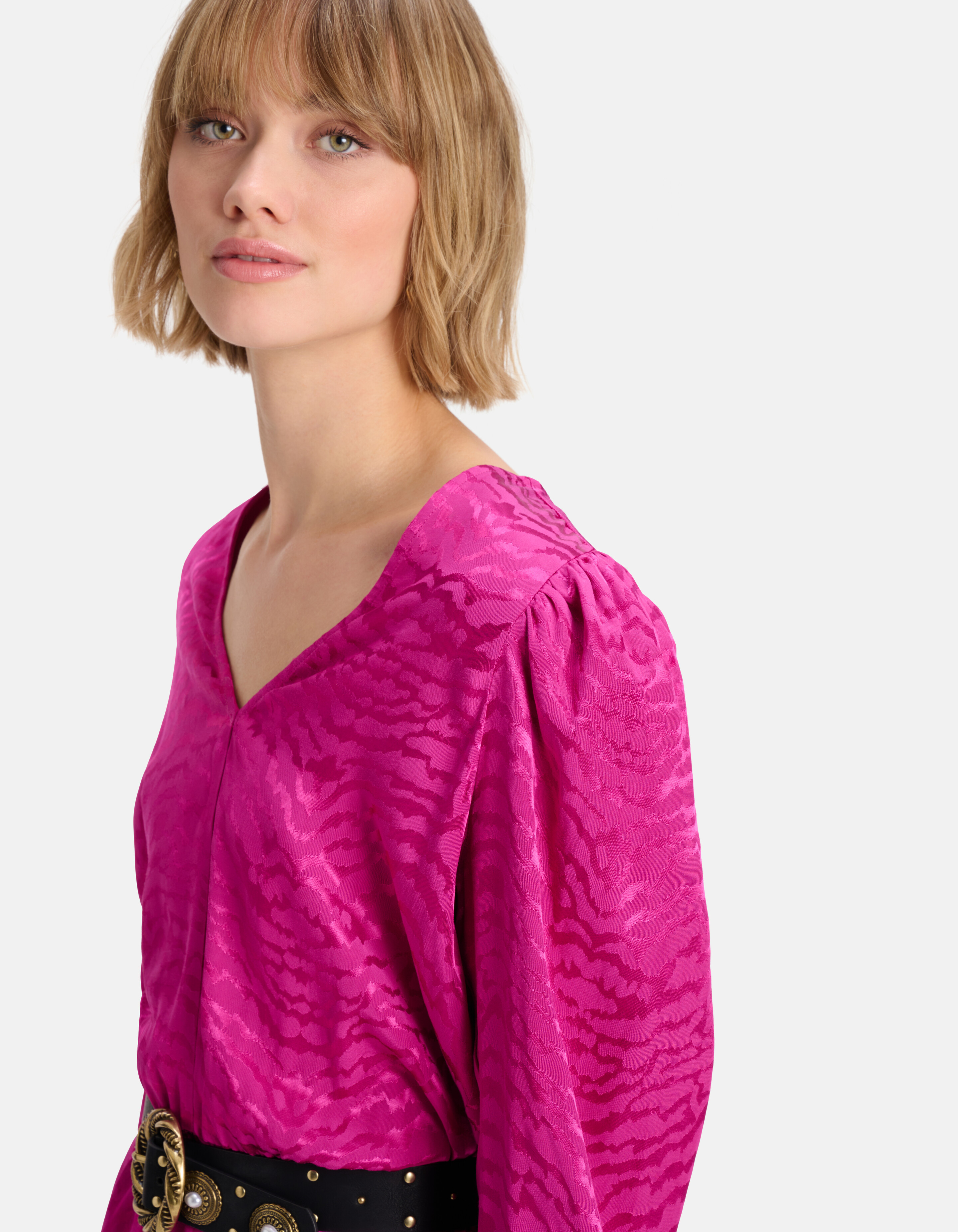 Jacquard-Kleid Rosa SHOEBY WOMEN