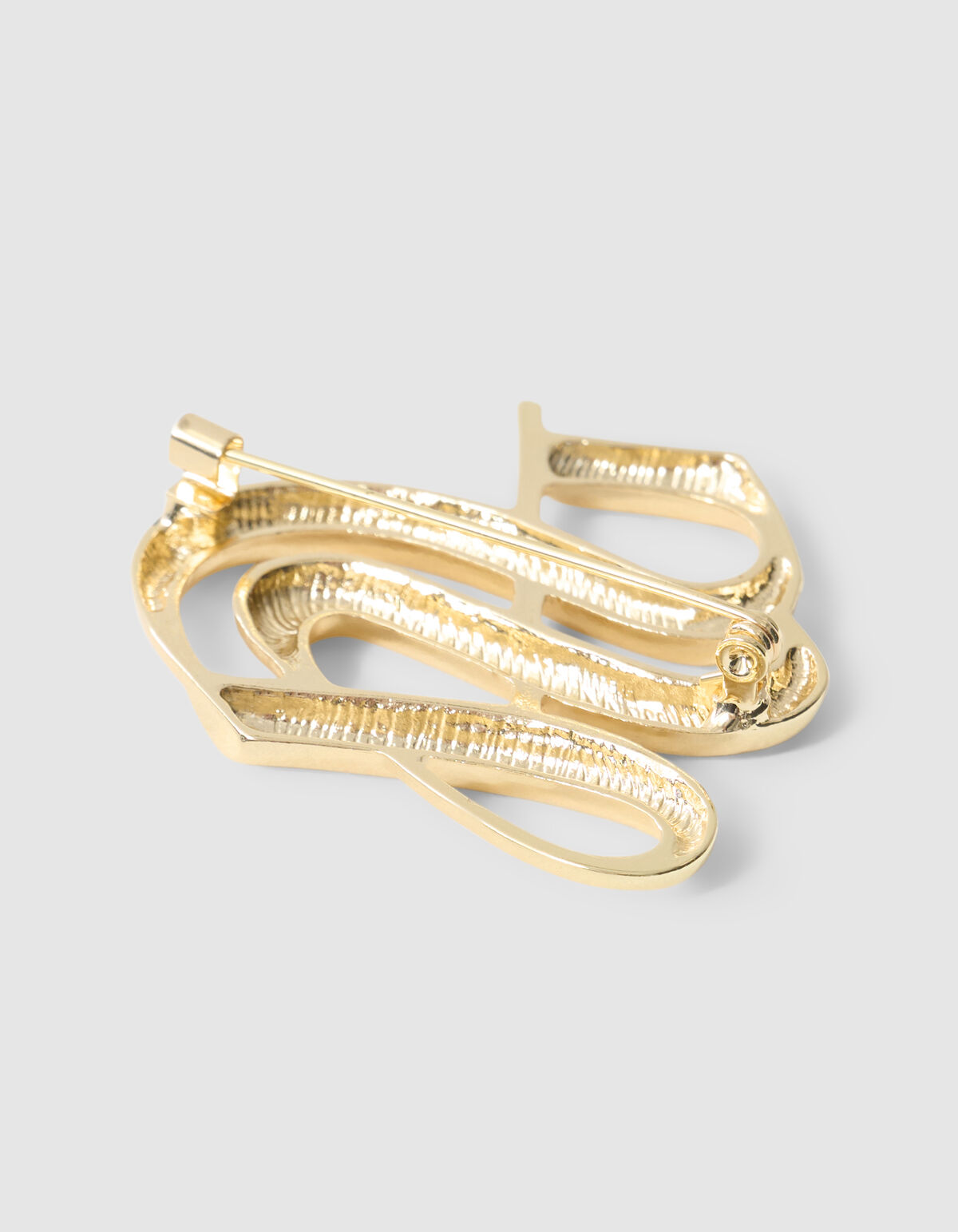 Shoeby Logo-Brosche Gold SHOEBY ACCESSOIRES