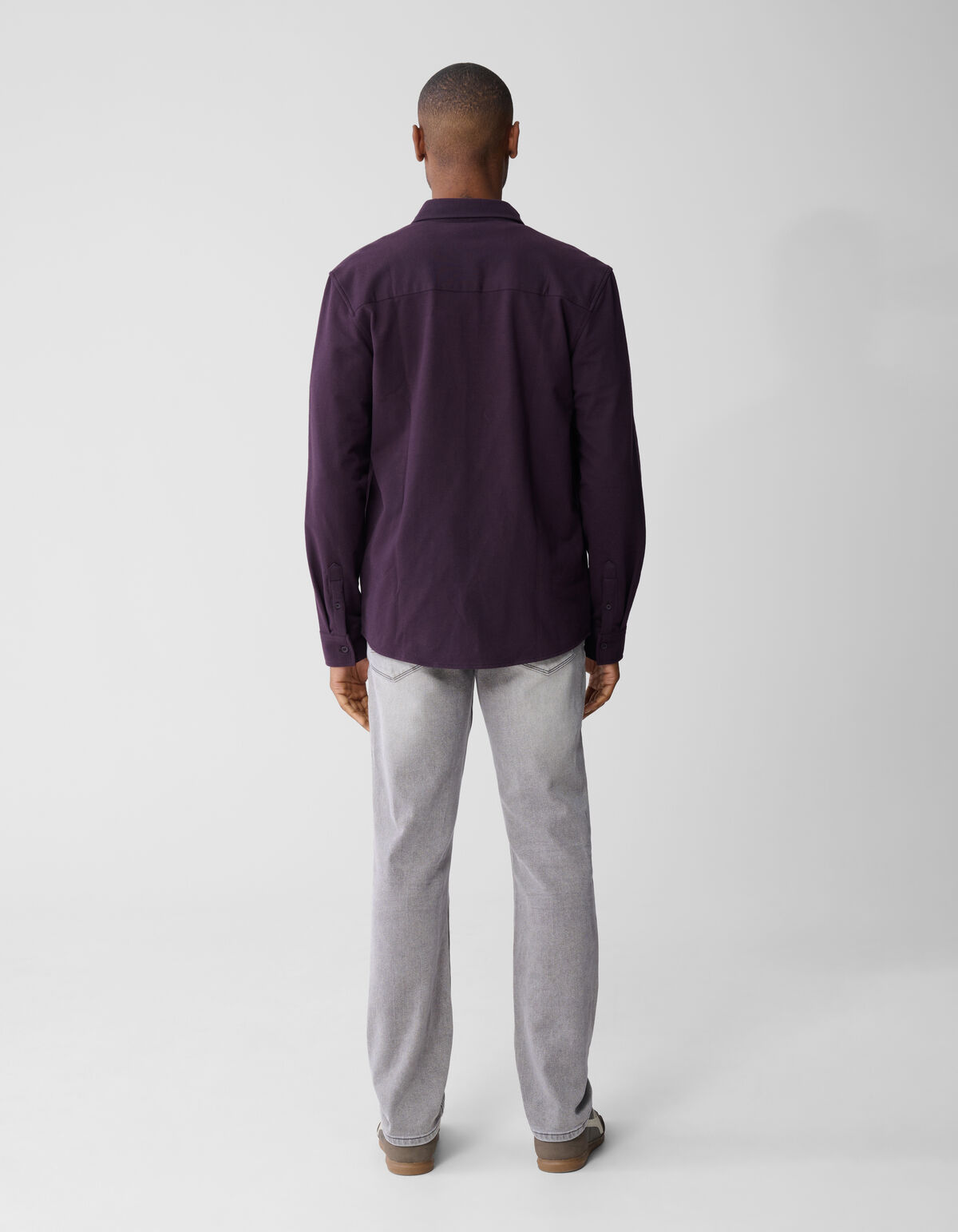 Twillhemd, dunkelrot SHOEBY MEN