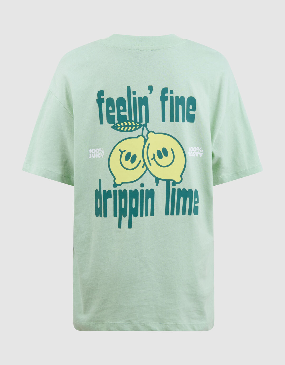 Dripping Artwork T-Shirt Hellgr&uuml;n SHOEBY BOYS