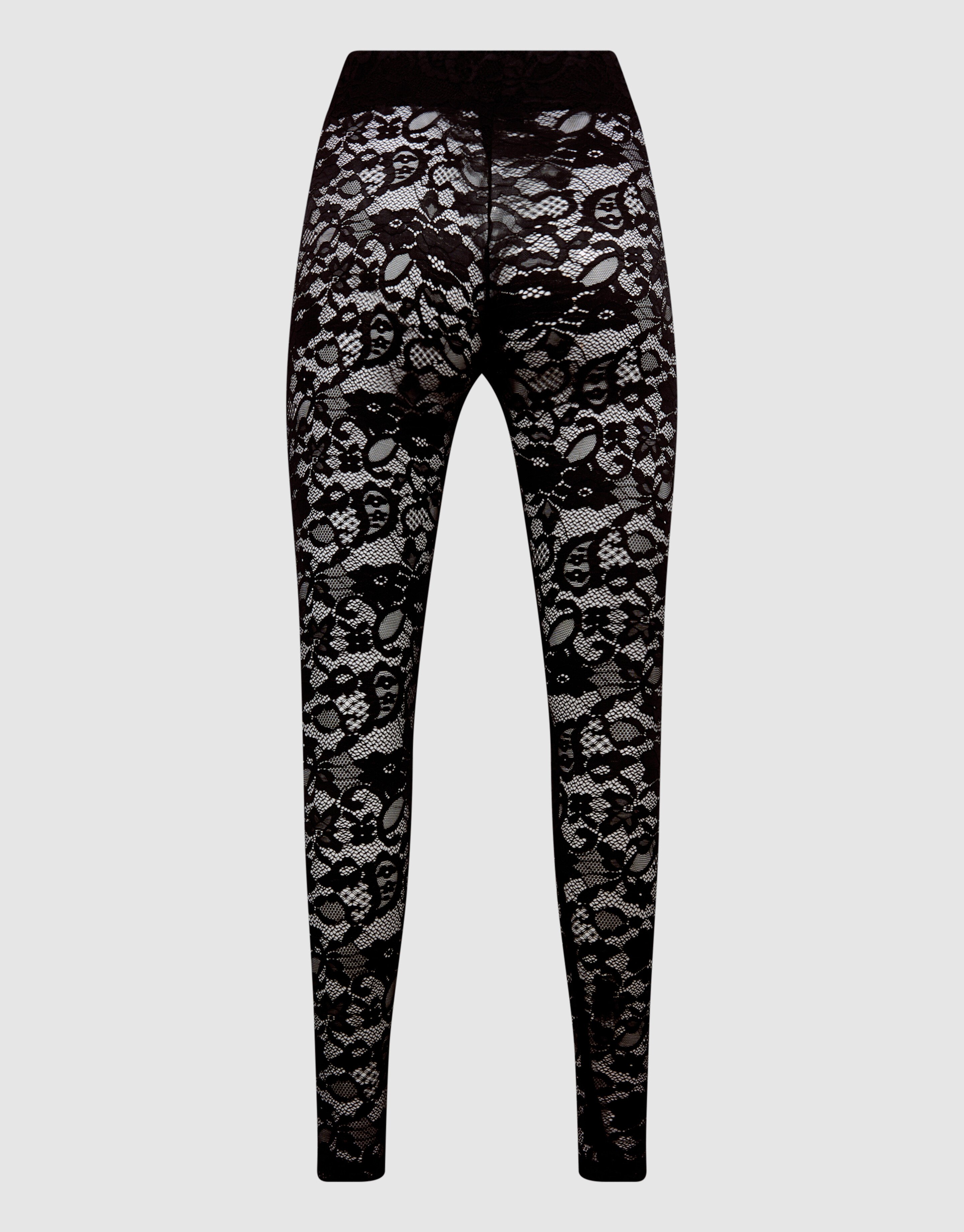 Kanten Leggings Schwarz SHOEBY WOMEN